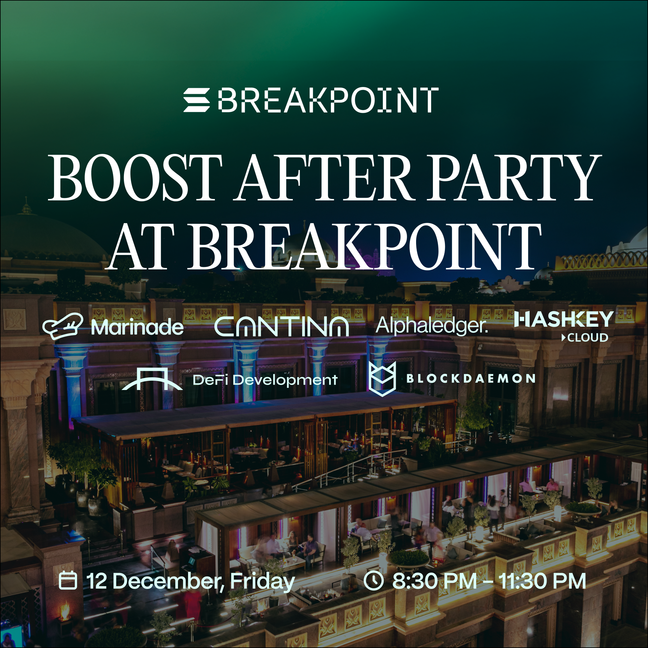 BOOST AFTER PARTY AT BREAKPOINT