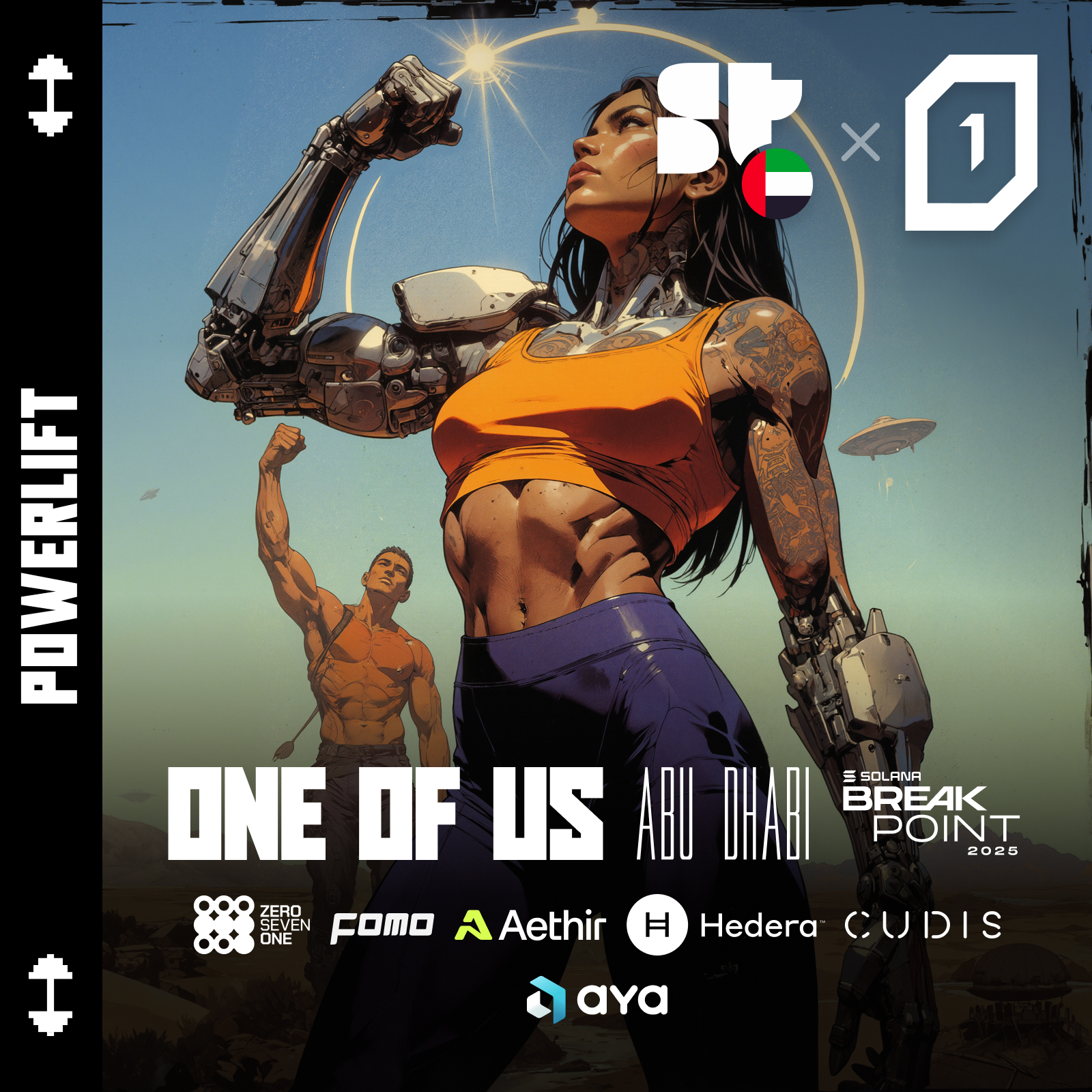 Superteam UAE x ONE OF US Lift & Coffee // Aya, Cudis, 071Labs, Hedera, Aethir & FOMO Magazine