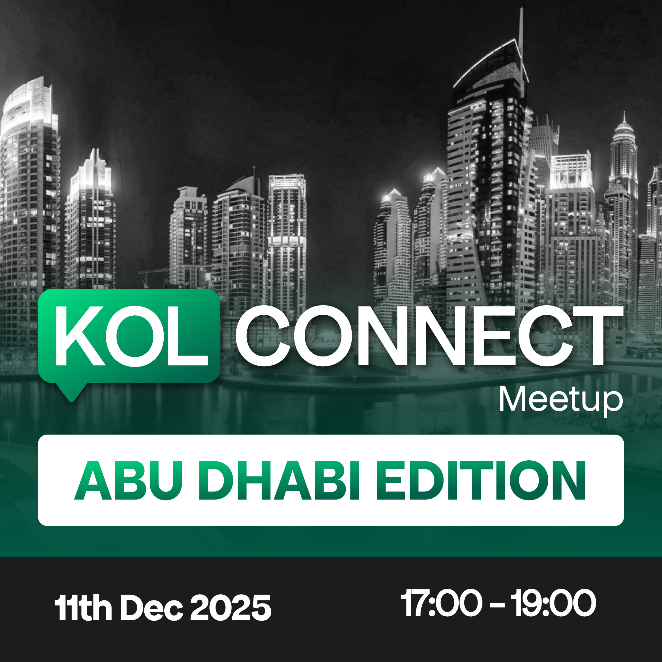 KOL Connect Meetup: Abu Dhabi Edition