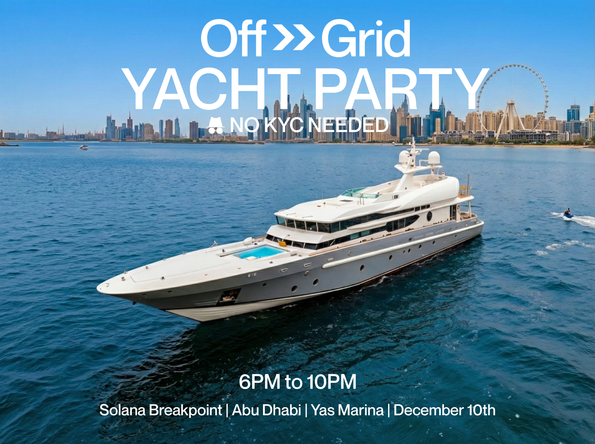 OffGrid Privacy Yacht Party