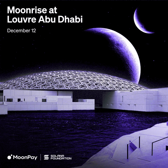 MoonPay’s Moonrise at Louvre Abu Dhabi