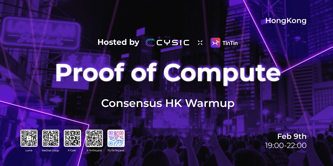 Proof of Compute ｜Consensus HK Warmup