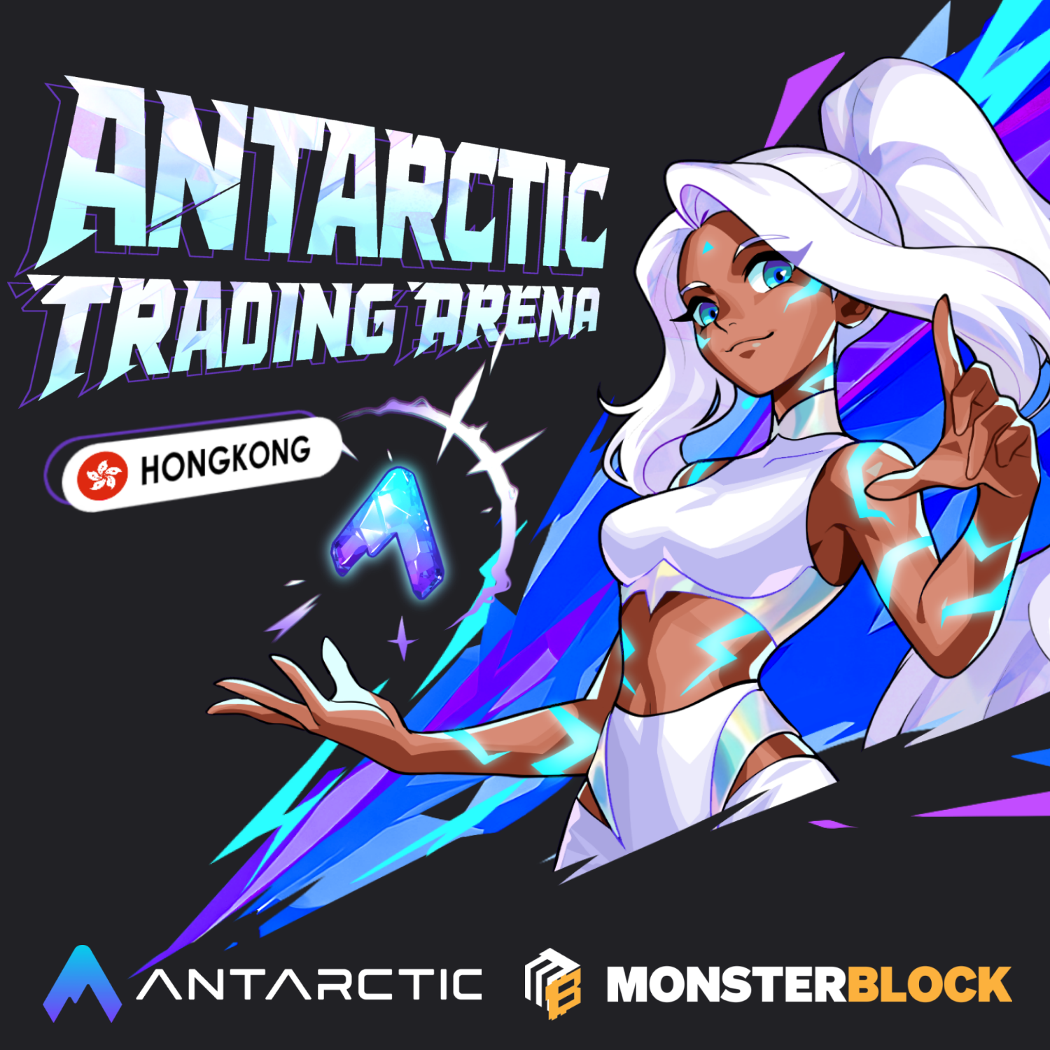Antarctic LIVE TRADING ARENA · Hong Kong Section