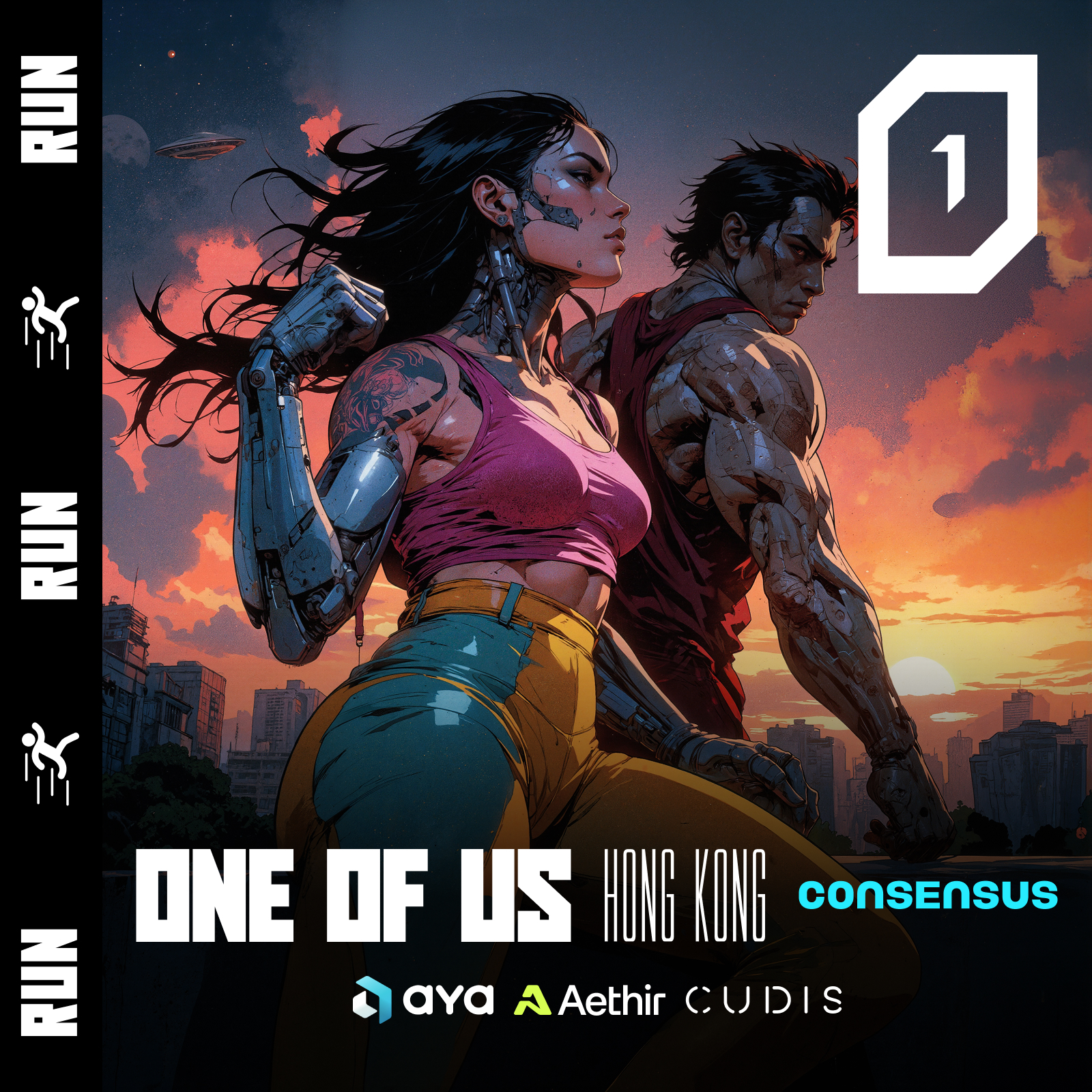 ONE OF US Run & Coffee // Aya, Cudis & Aethir