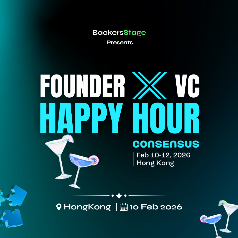 Founder x VC Happy Hour @ Consensus Hong Kong 2026 🇭🇰