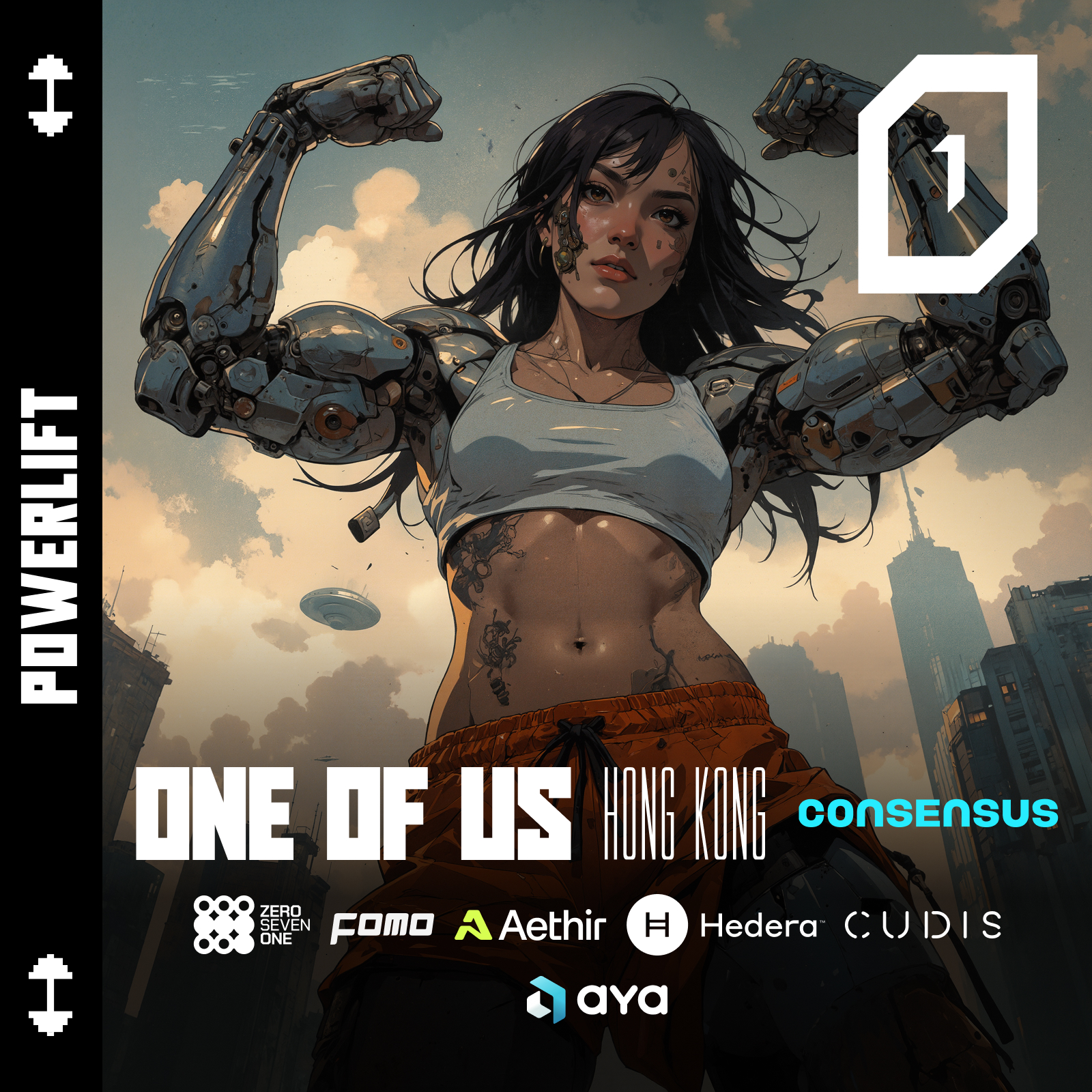 ONE OF US Lift & Coffee // Aya, Cudis, 071Labs, Hedera, Aethir & FOMO Magazine