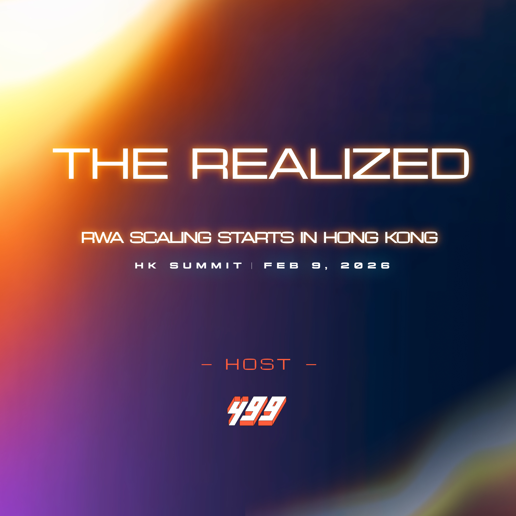 The Realized Summit by 499 @ConsensusHK 2026