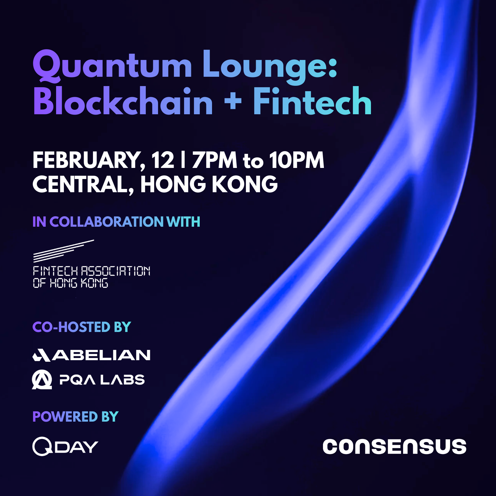 Quantum Lounge: Blockchain + Fintech ft. Fintech Association of Hong Kong | Consensus 2026