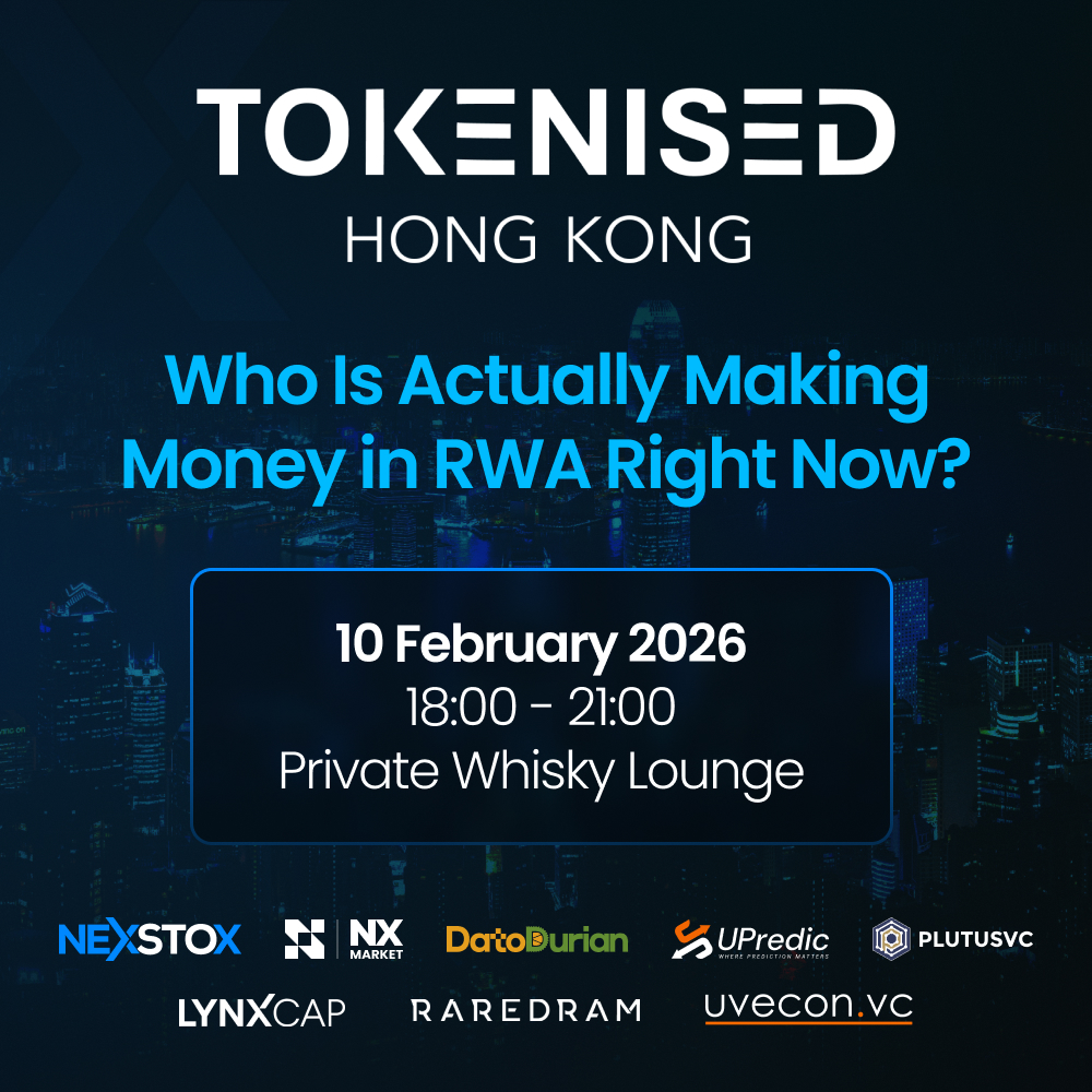 TOKENISED HK - Who is actually making money in RWA right now?