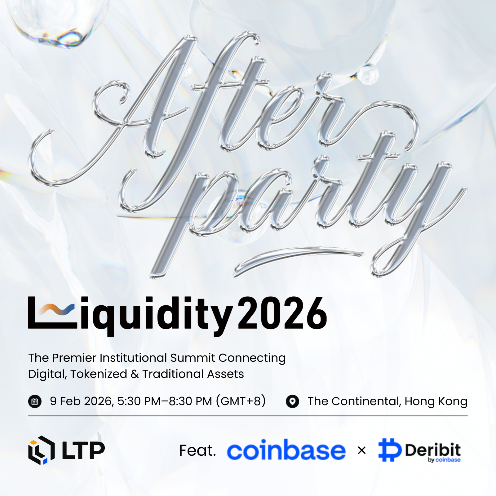 Liquidity 2026 After Party | LTP (Feat. Coinbase & Deribit) | February 9, 2026
