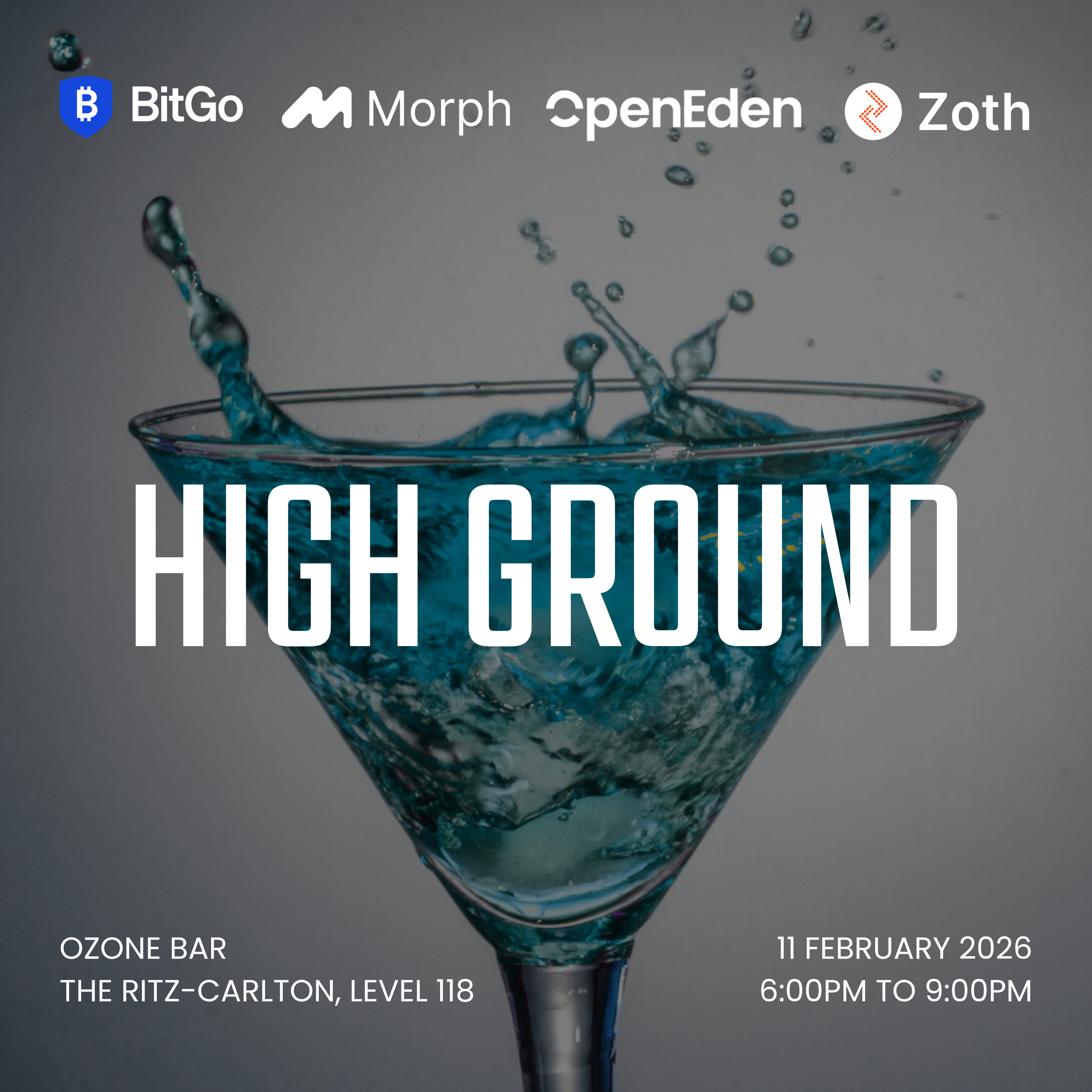 High Ground | BitGo, Morph, OpenEden & Zoth
