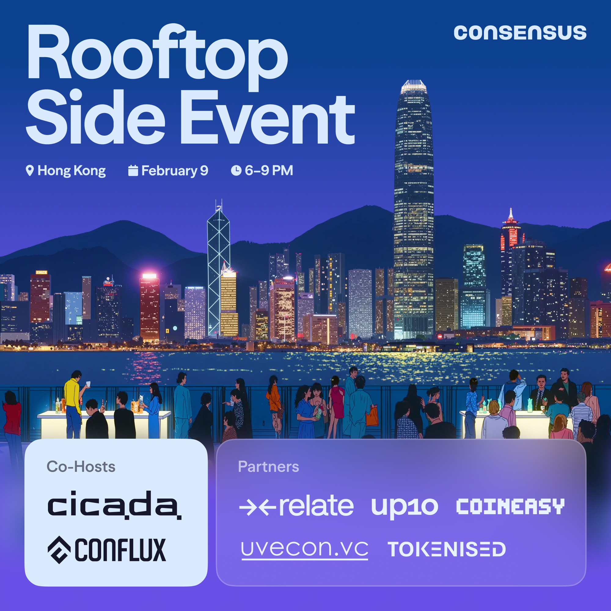 Rooftop Networking: Consensus Edition