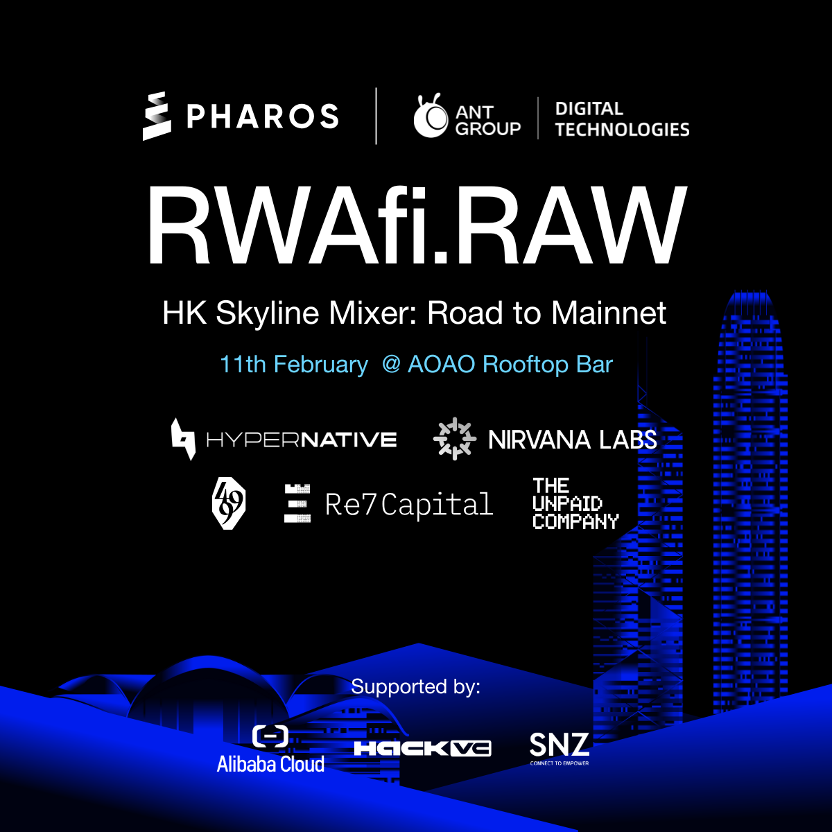 RWAfi. RAW HK Skyline Mixer: Road to Mainnet