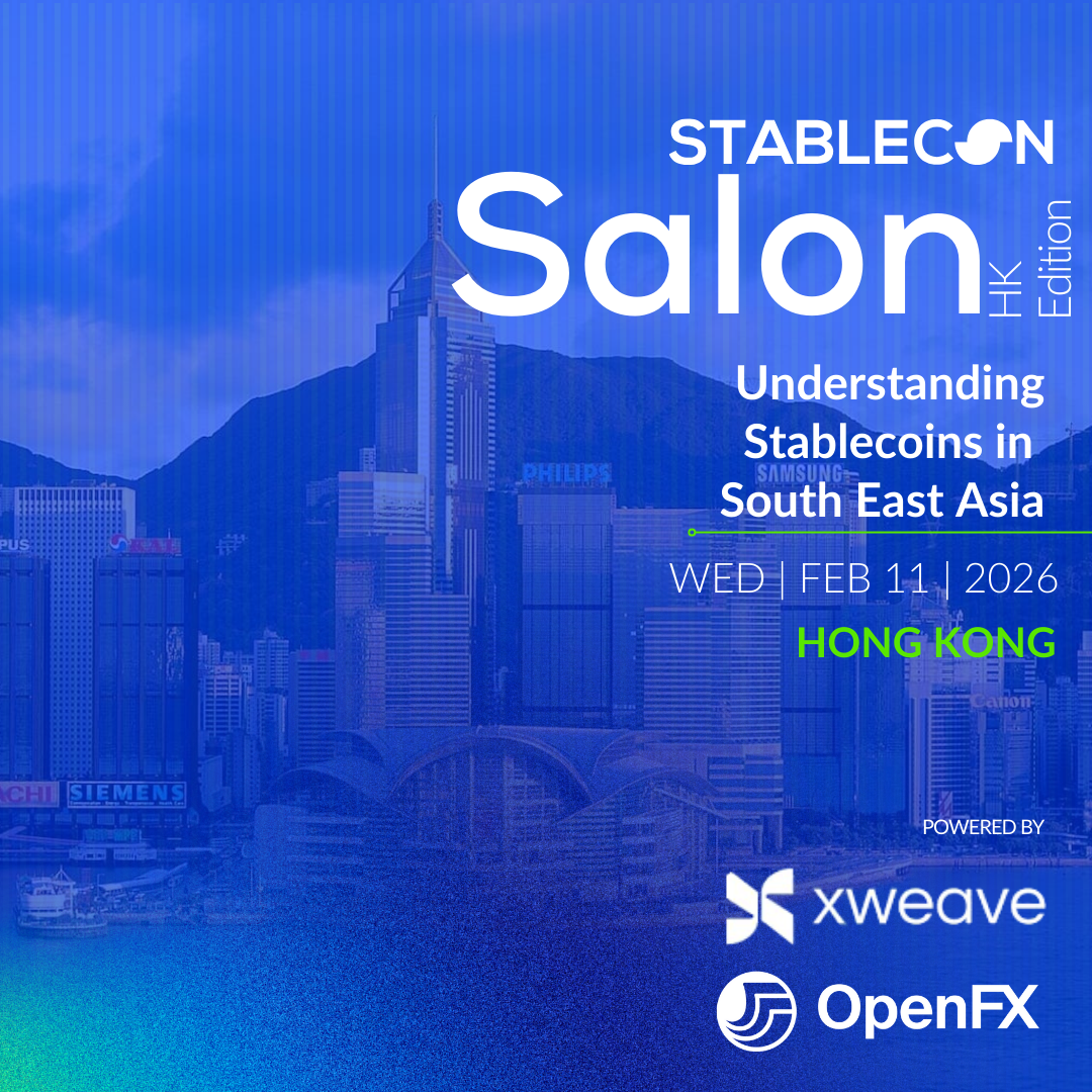 Stablecon Salon: Hong Kong Edition @ Consensus 2026