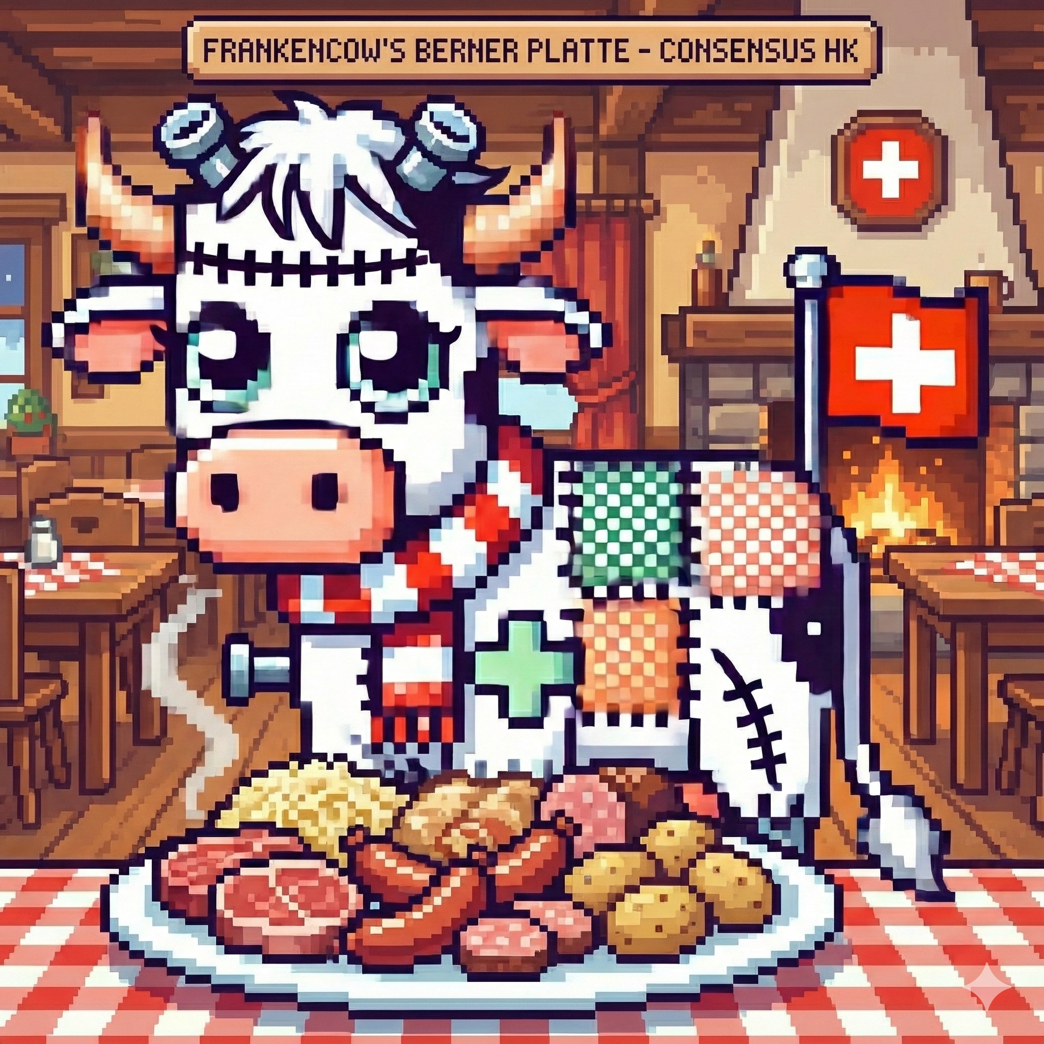 Dinner with Frankencoin: Frankencow's Berner Platte