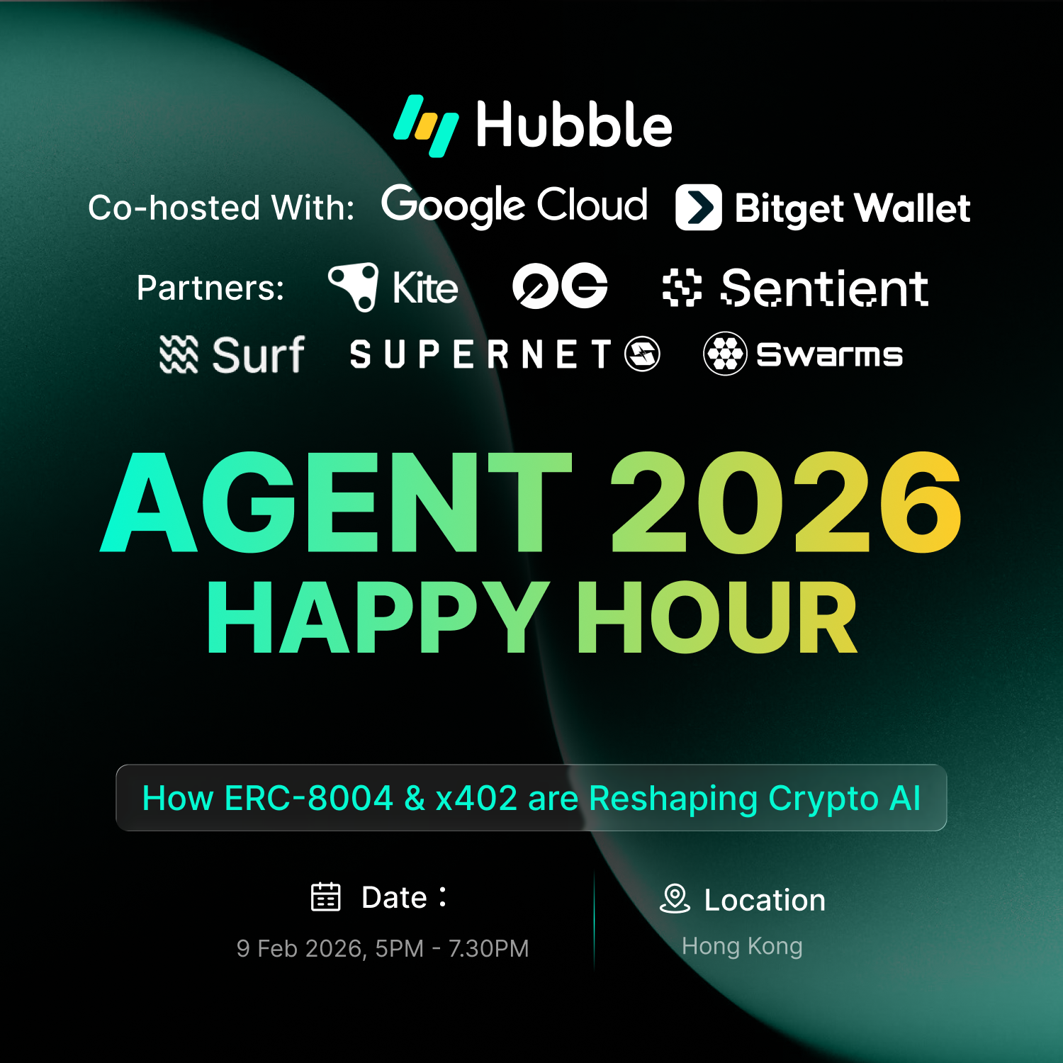 Agent 2026 Happy Hour (Consensus HK Side Event)