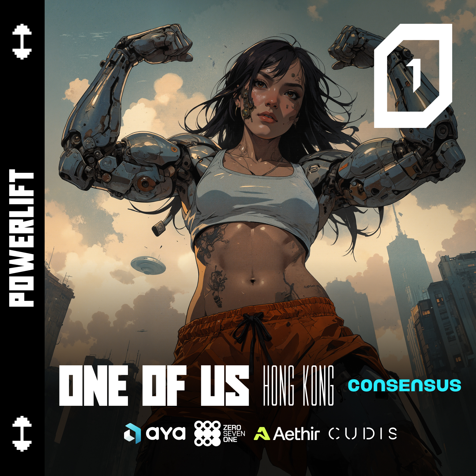 ONE OF US Lift & Coffee // Aya, 071Labs, Cudis & Aethir