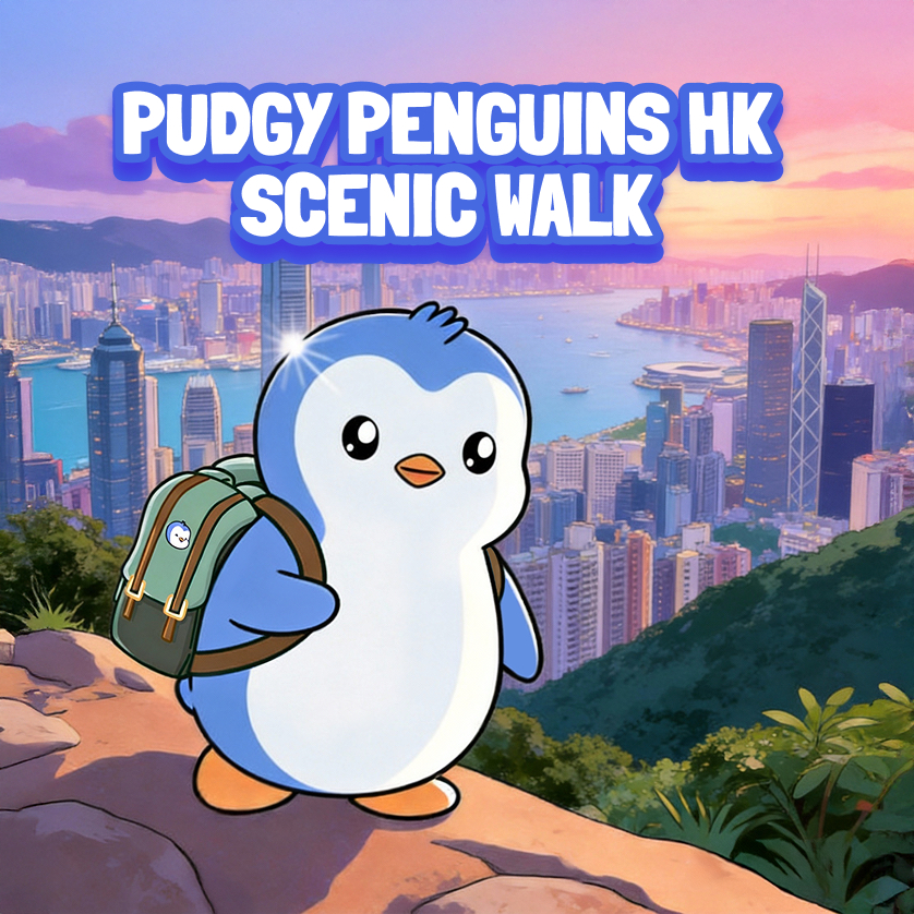 Pudgy Penguins HK Scenic Walk