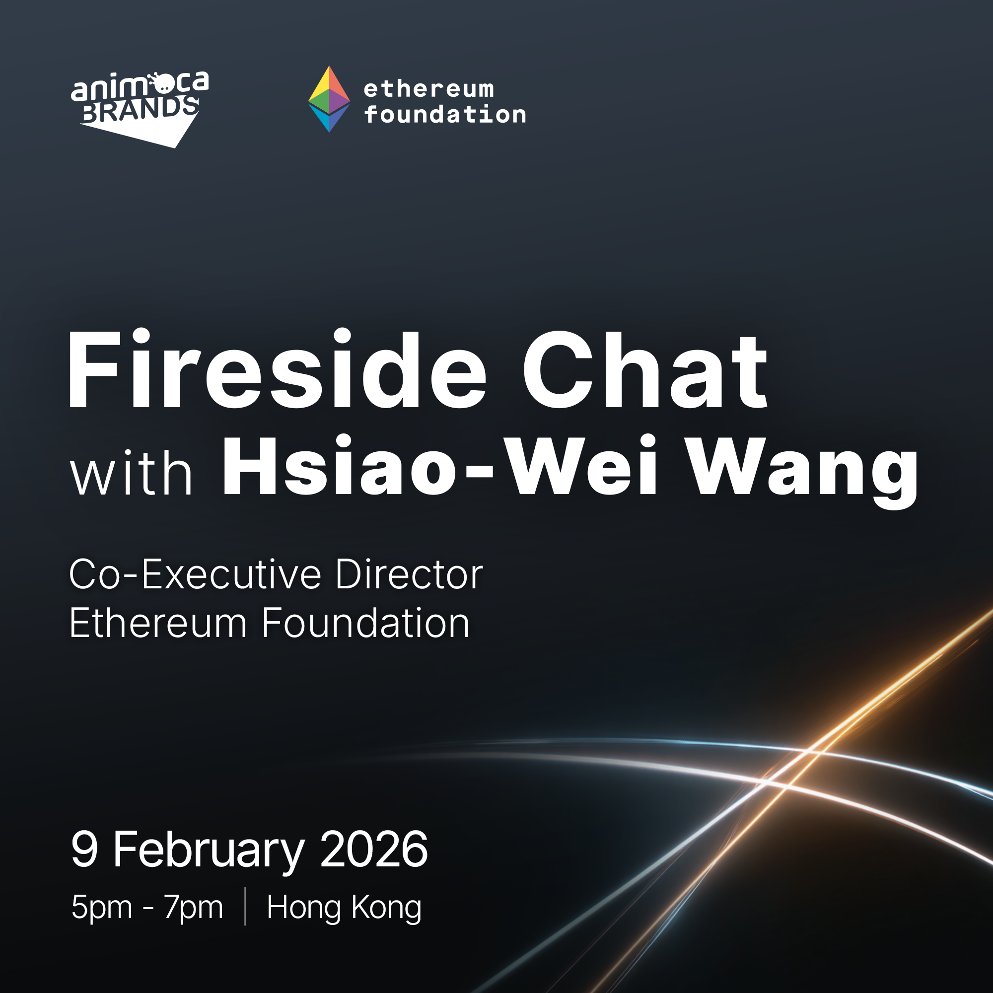 Fireside Chat with Hsiao-Wei Wang, Ethereum Foundation