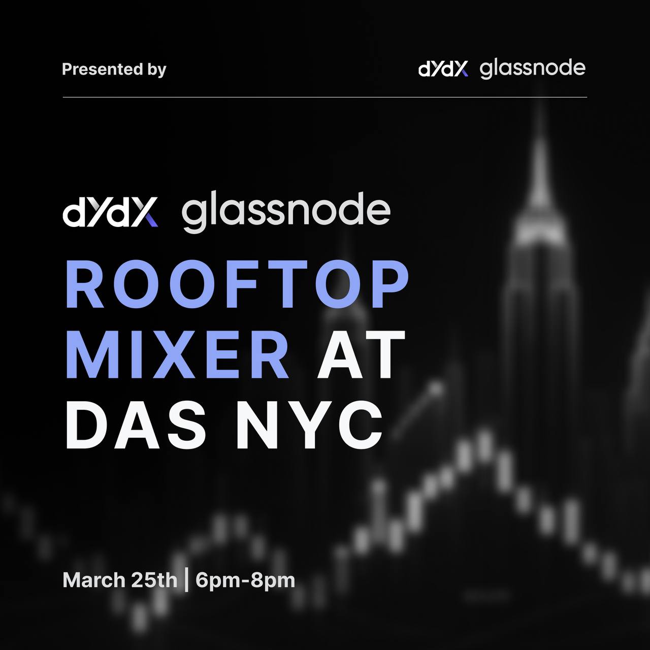dYdX & Glassnode Rooftop Mixer - DAS NYC