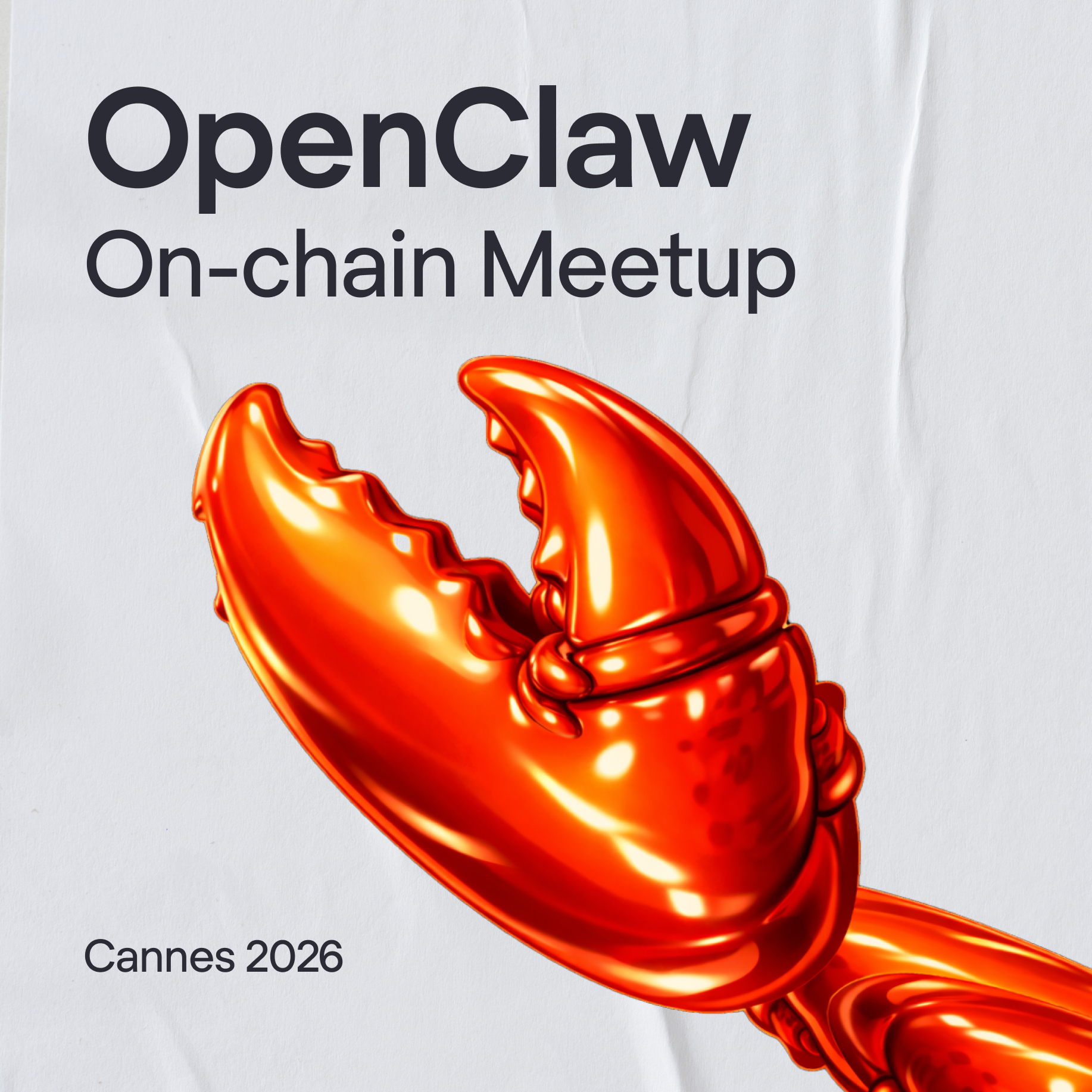🦞 OpenClaw On-chain Meetup | Seaside Villa 🌊