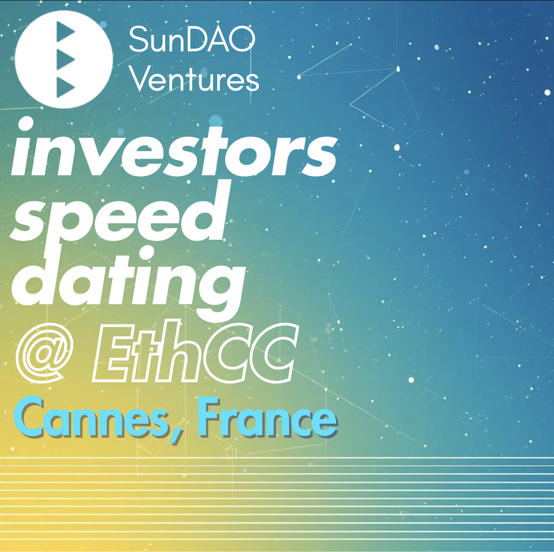 Private SunDAO: Investors Speed Dating @ EthCC