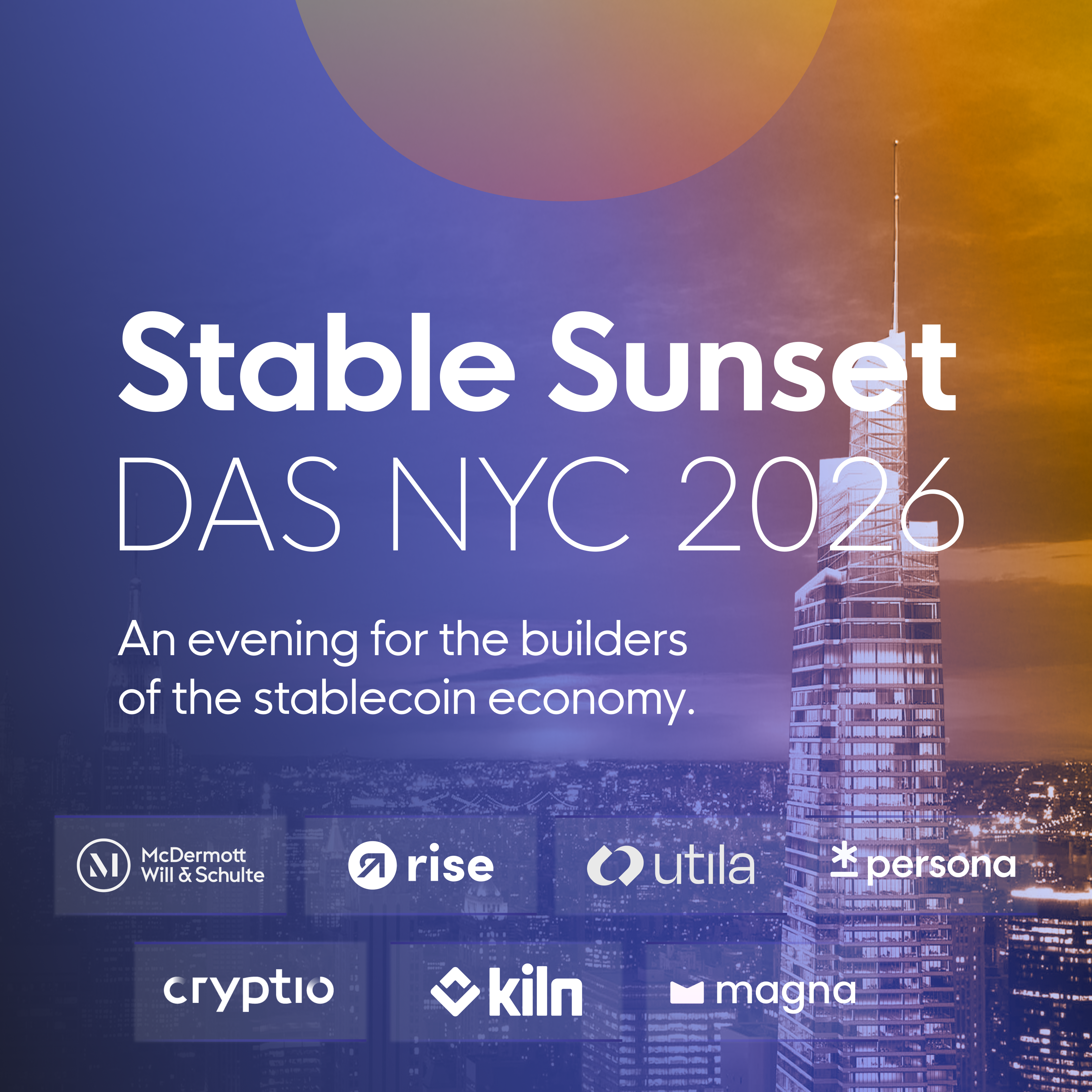 Stable Sunset - DAS NYC 2026