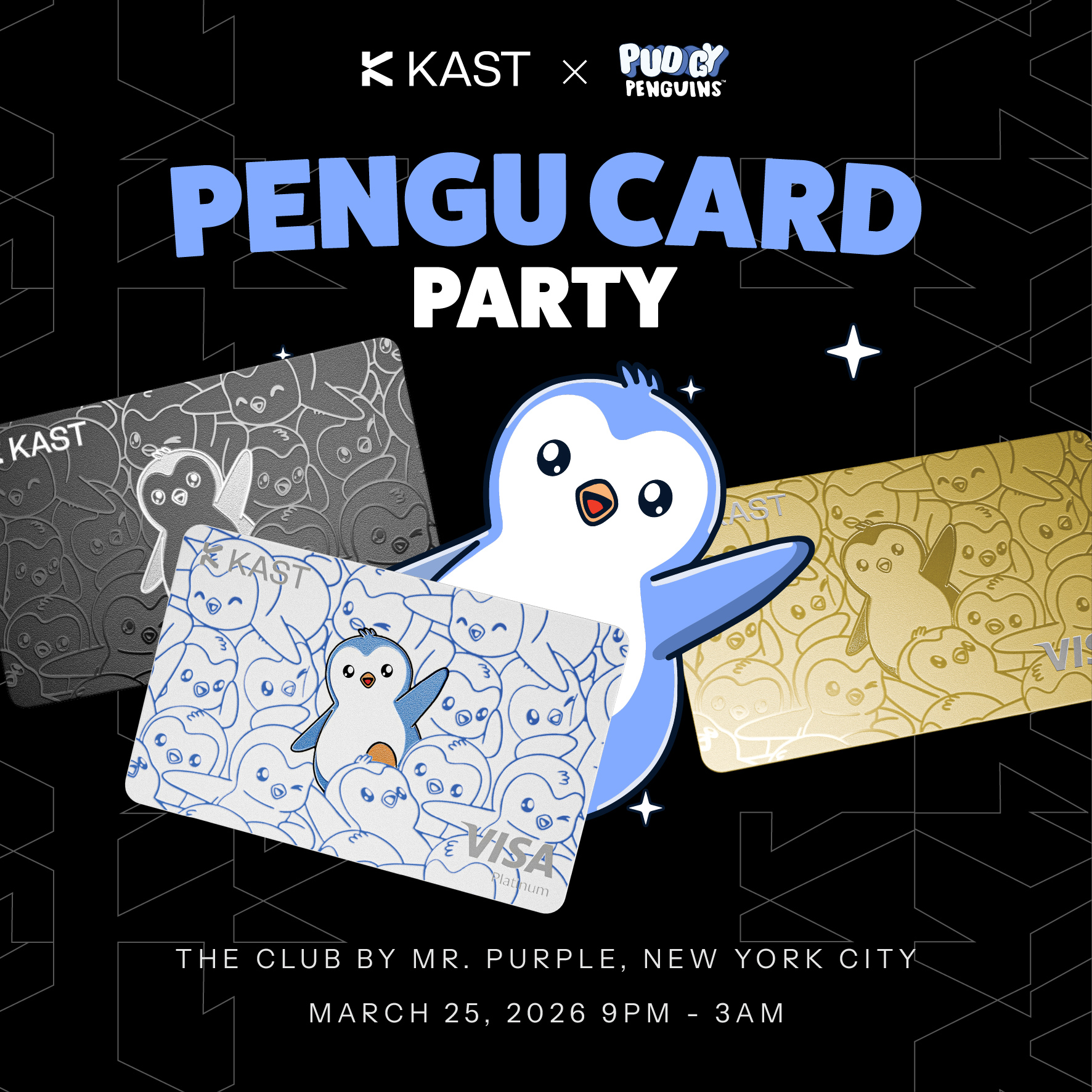 Pengu Card Party - NYC