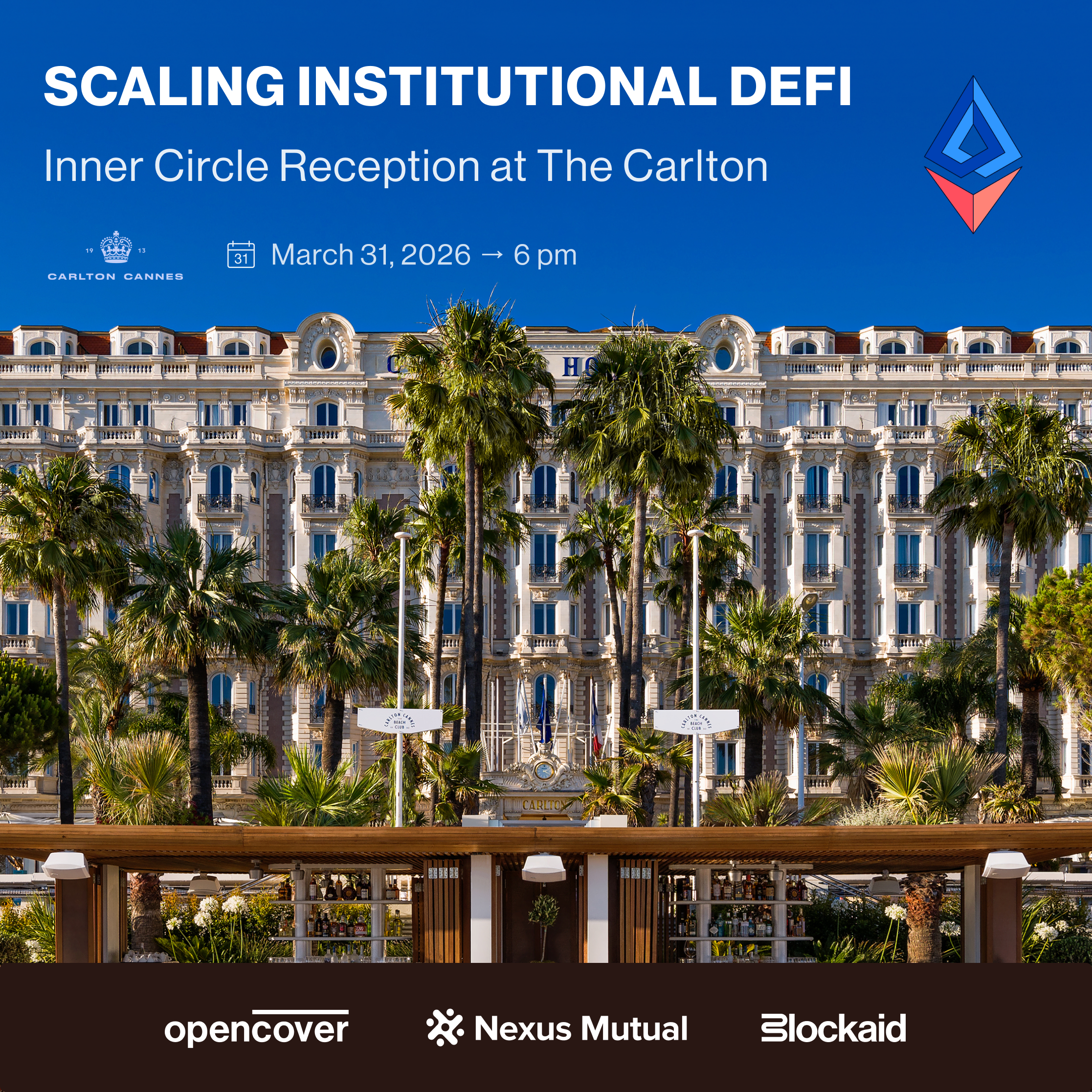 Scaling Institutional DeFi: Inner Circle Reception at The Carlton