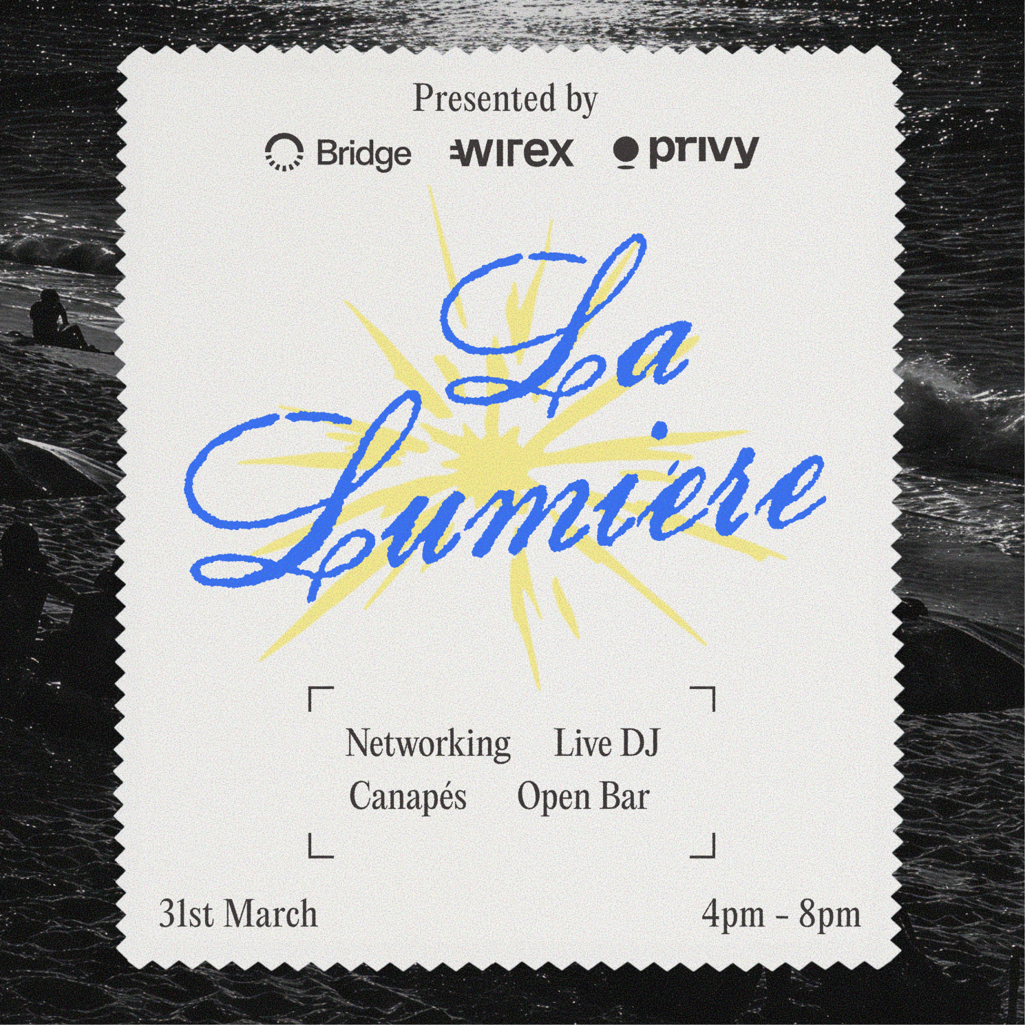 La Lumière w/ Wirex, Privy & Bridge