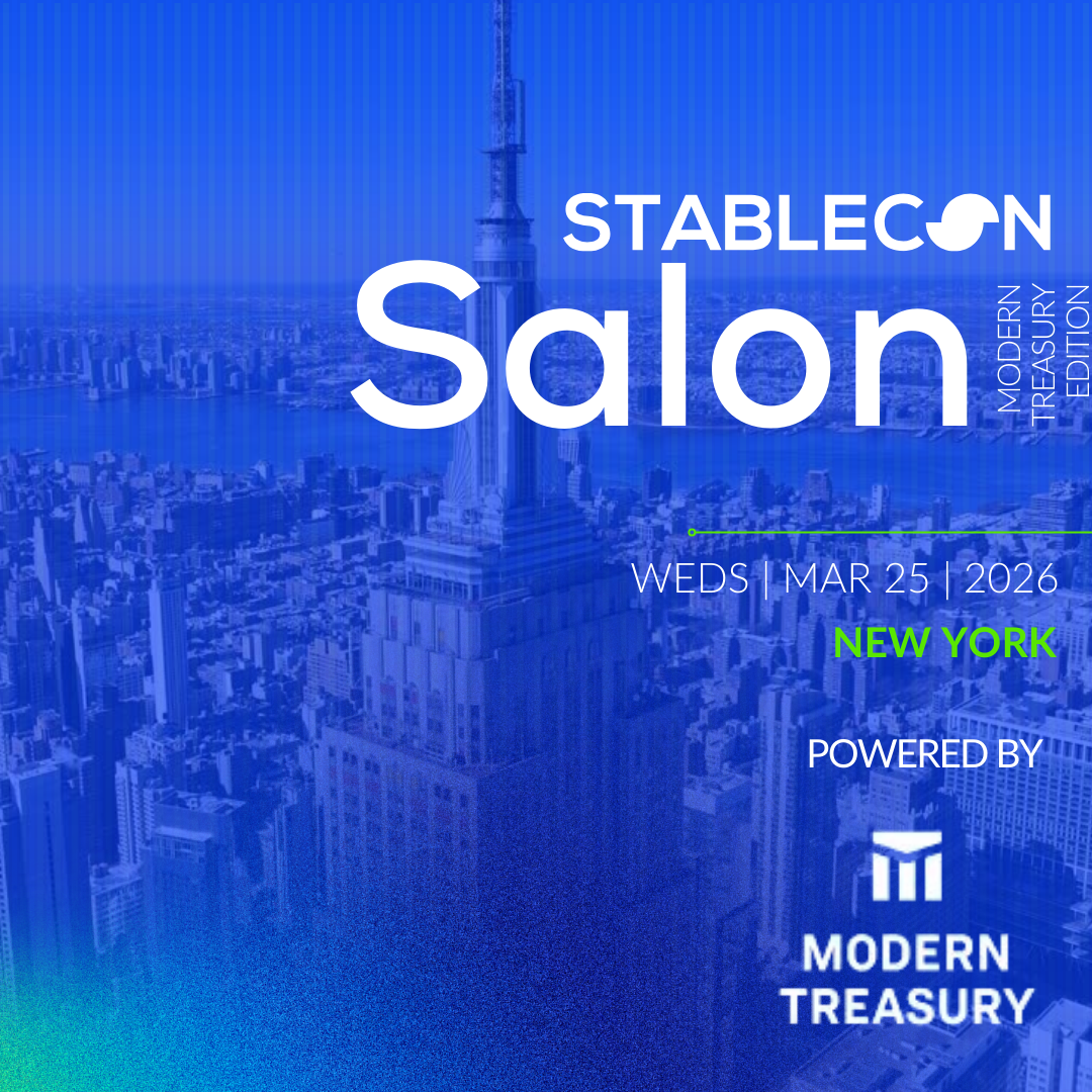 Stablecon Salon Modern Treasury Edition: Stablecoins as a First-Class Rail