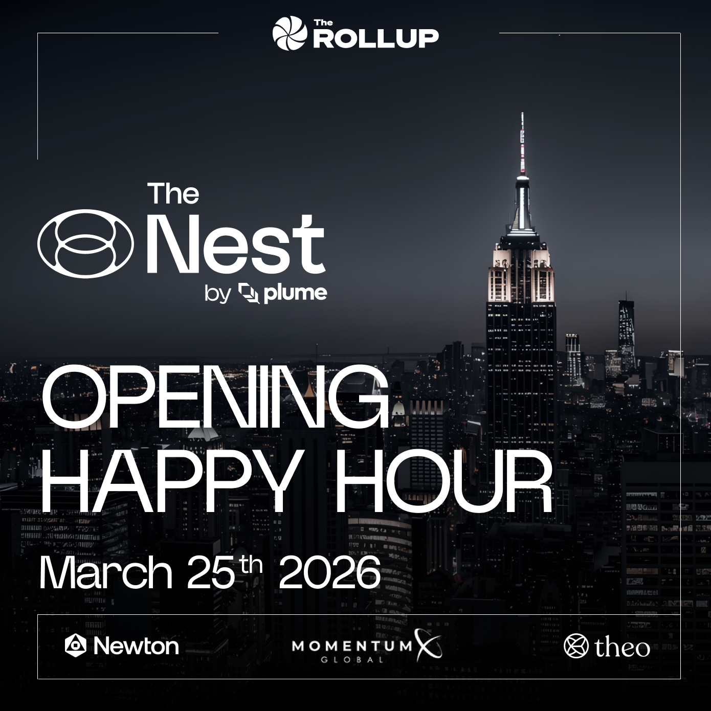 The Nest Opening Happy Hour