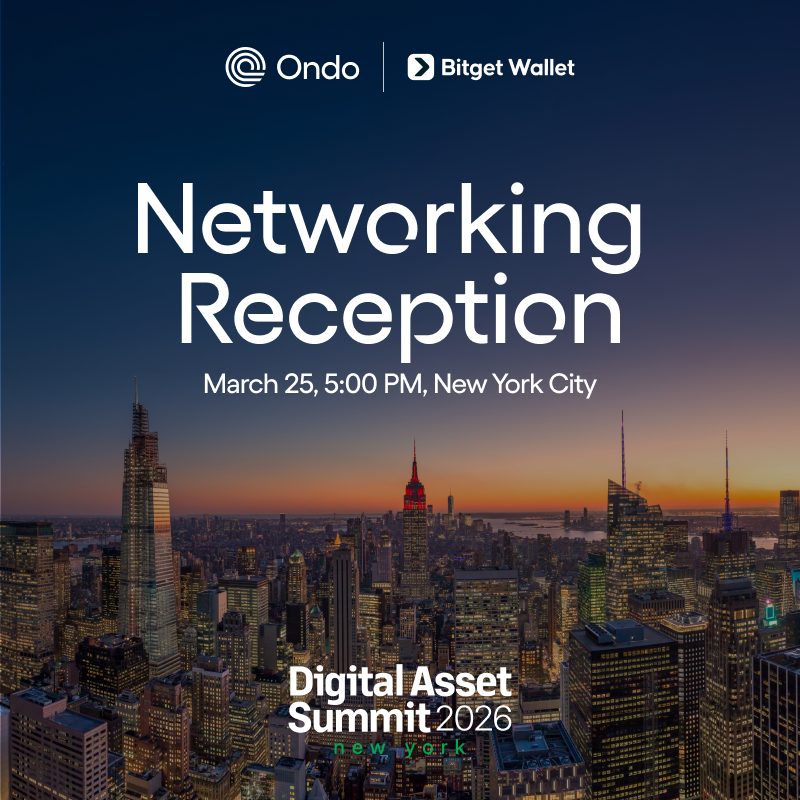 VIP Networking Reception: Ondo x Bitget Wallet