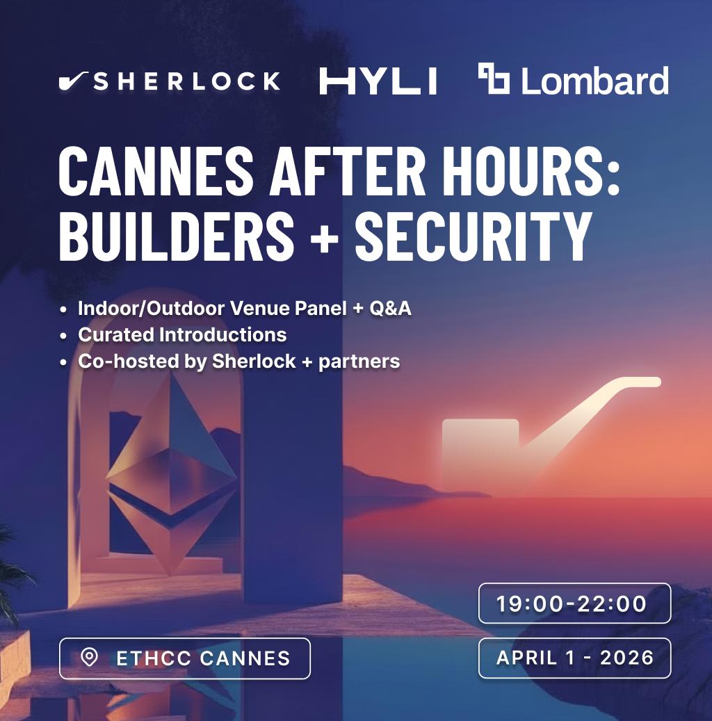 Cannes After Hours: Builders + Security @ EthCC