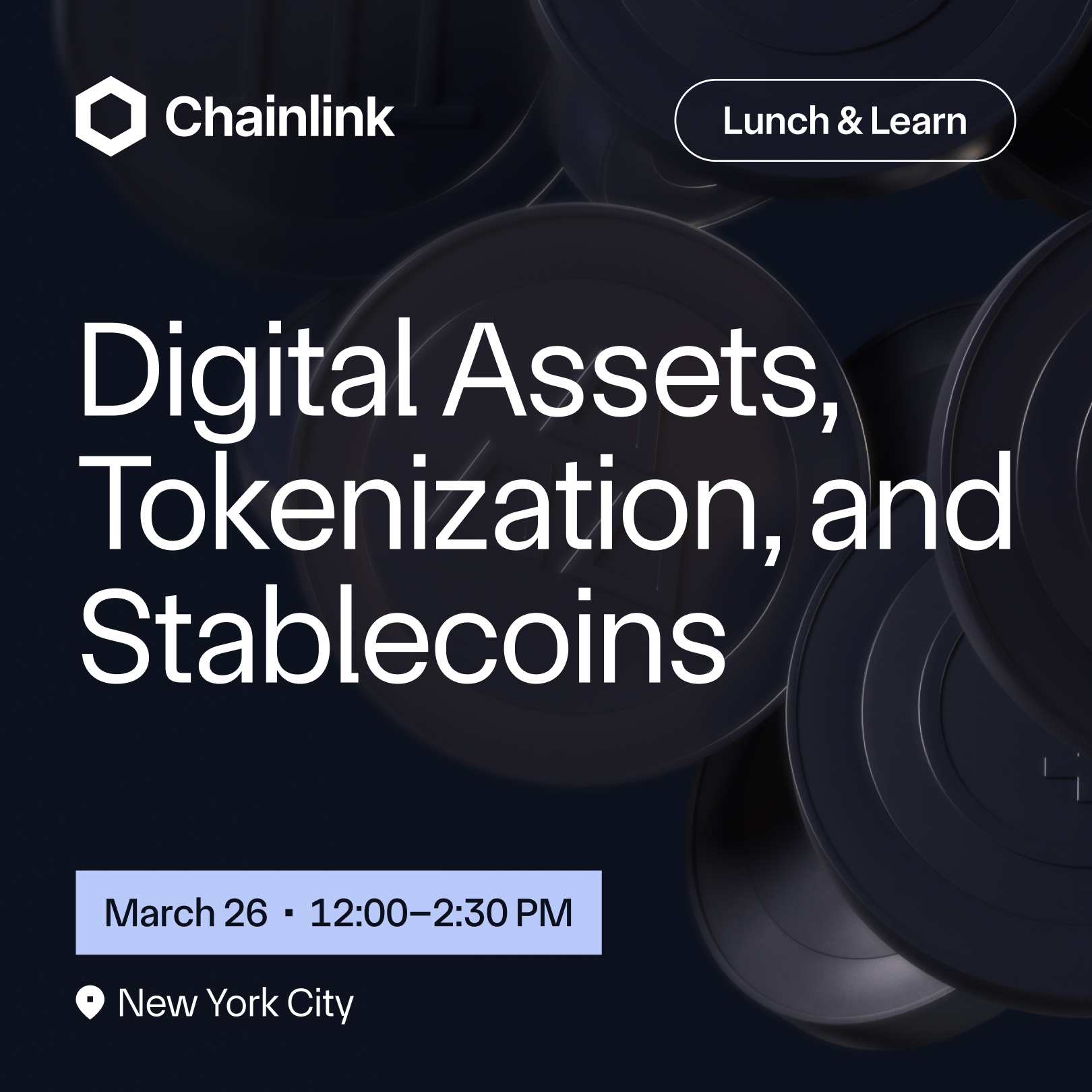 Chainlink Lunch and Learn | Digital Assets, Tokenization and Stablecoins