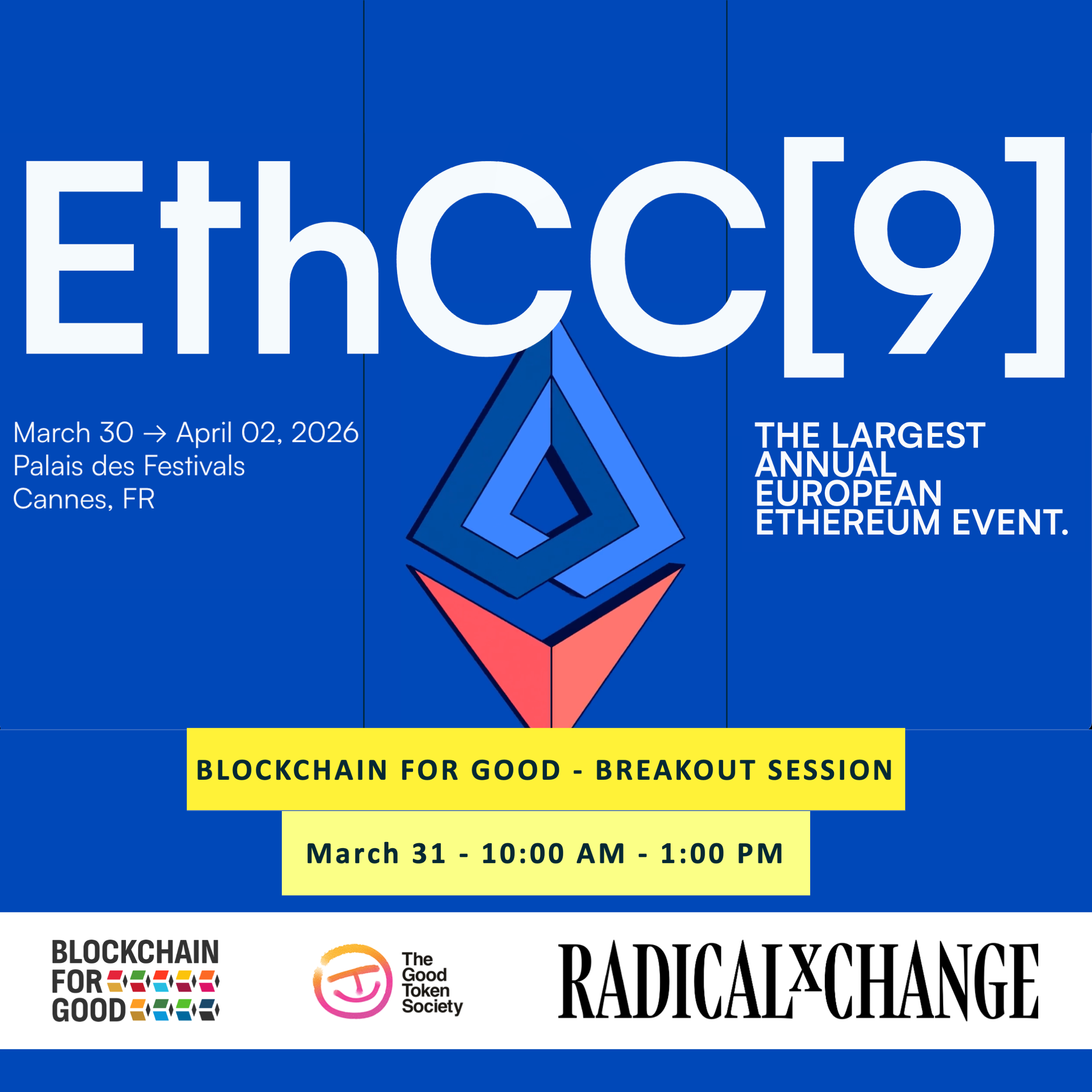 Blockchain for Good @EthCC[9]
