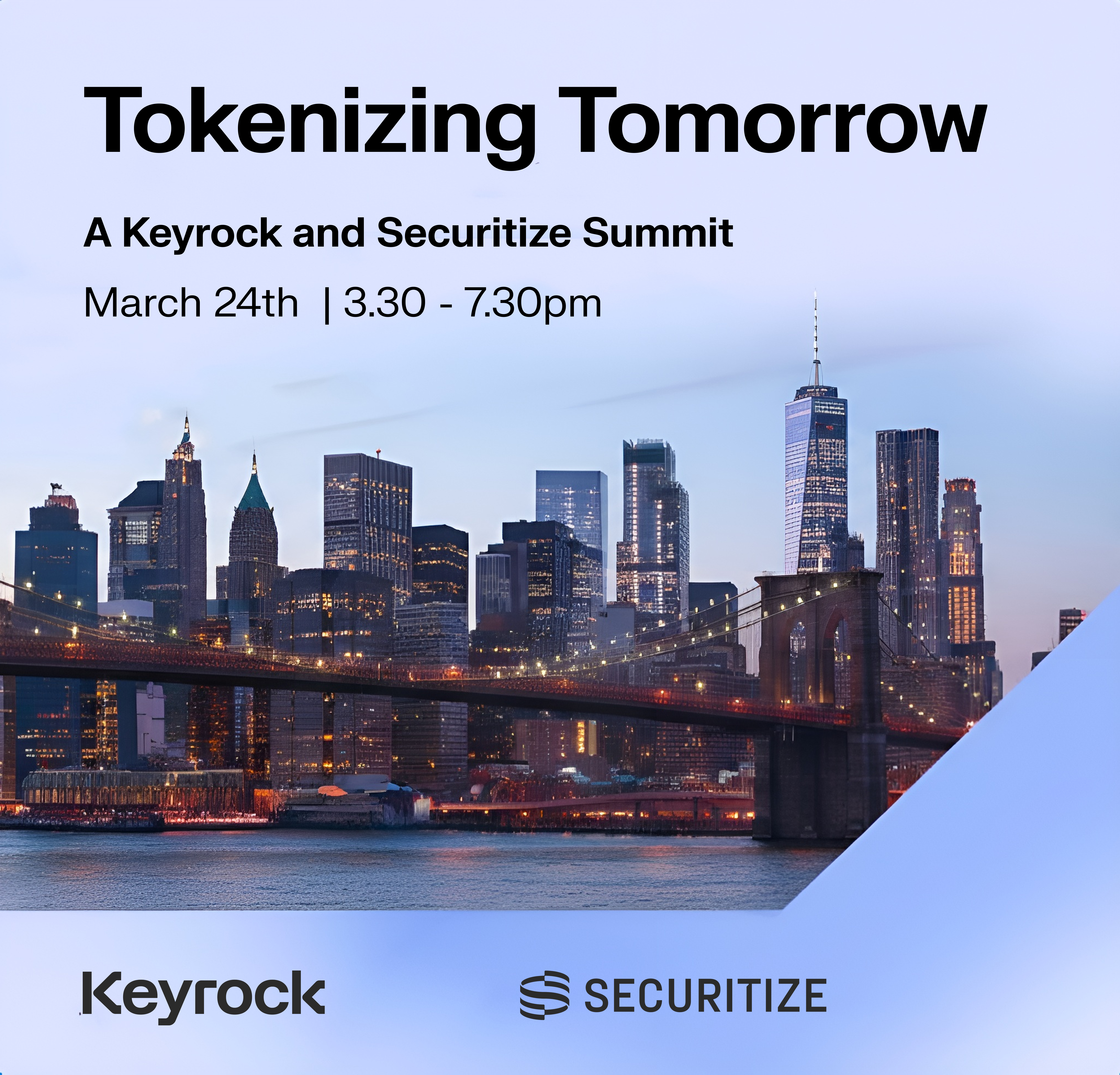 Tokenizing Tomorrow: A Keyrock and Securitize Summit