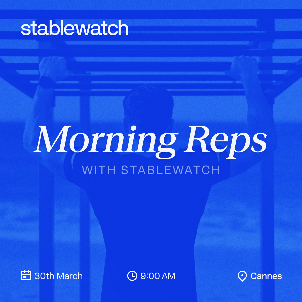 Street Workout with Stablewatch