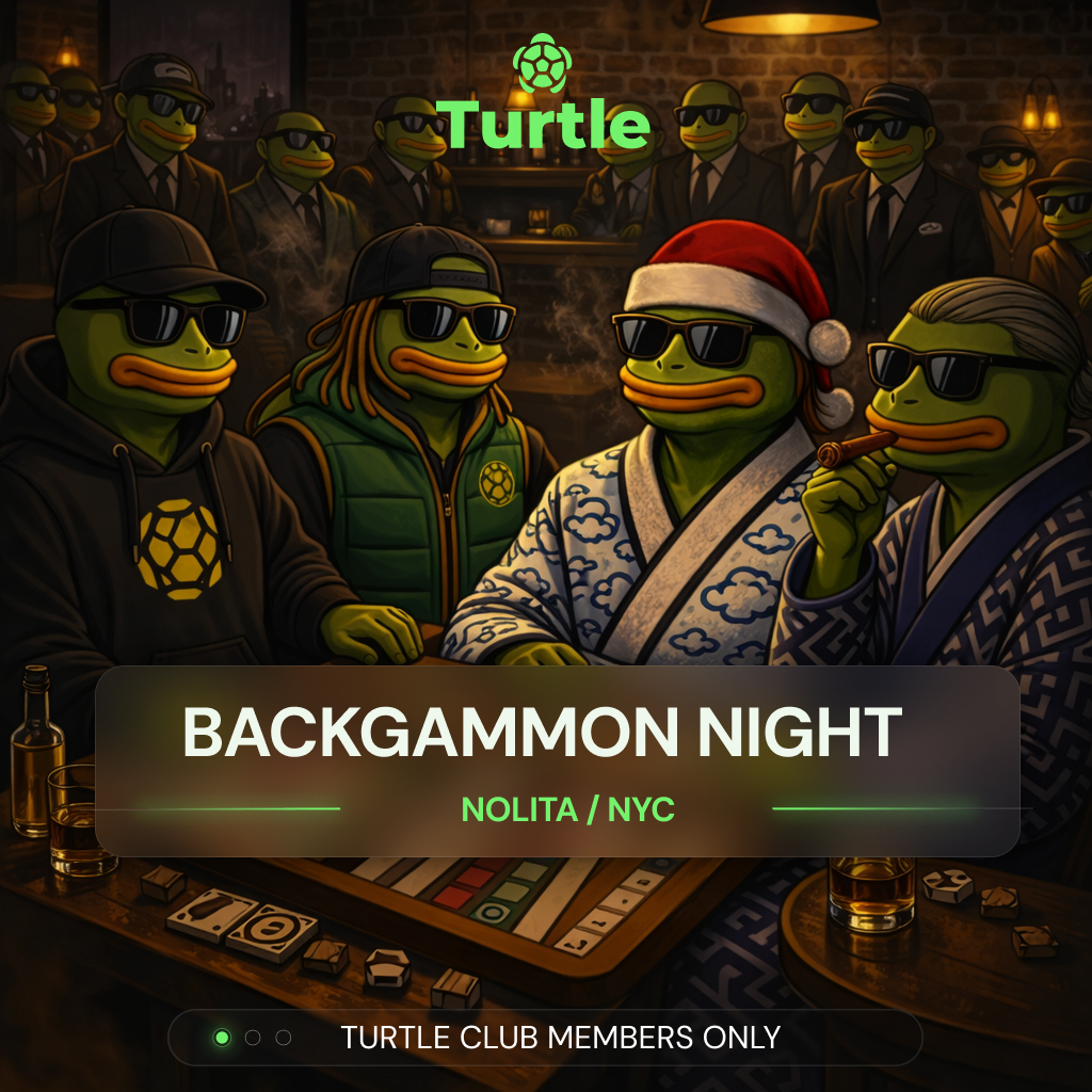Turtle Backgammon Evening - NYC