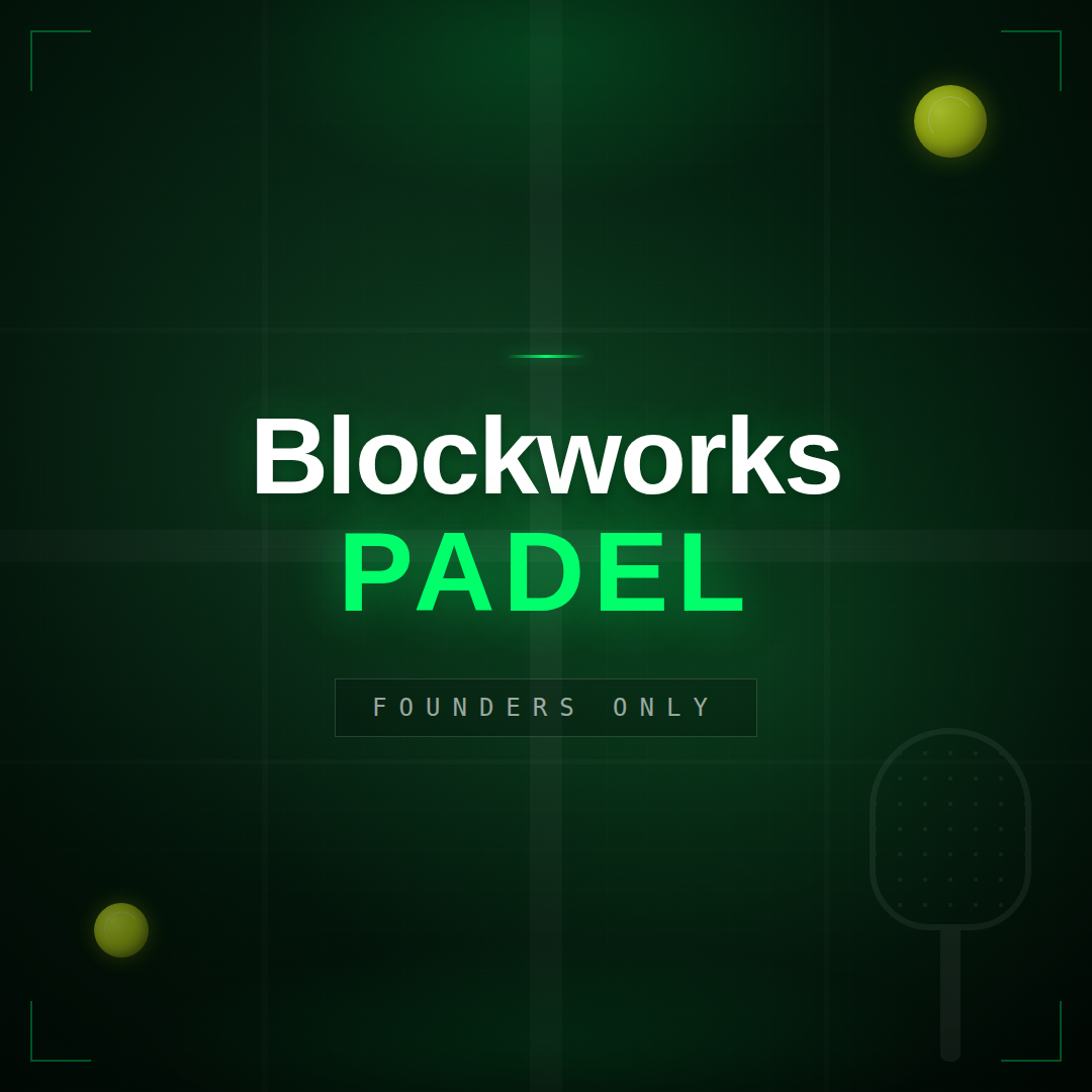 Blockworks Padel: Founders Only