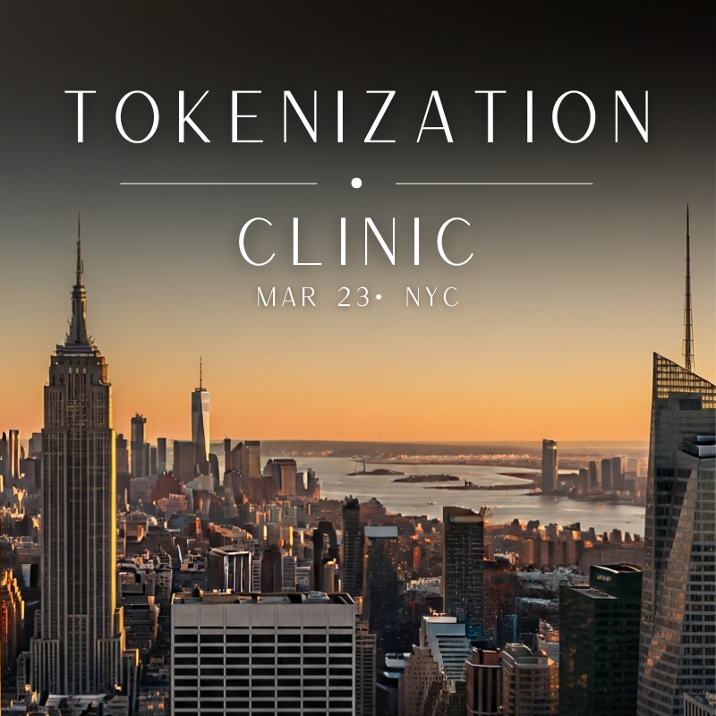 Tokenization Clinic NYC