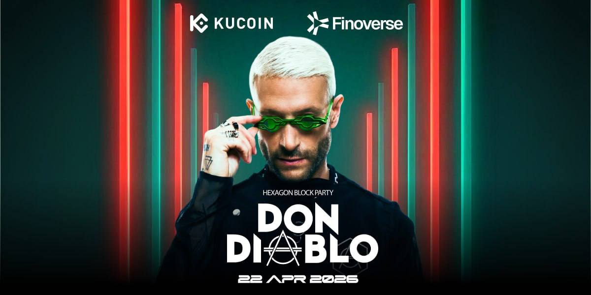 KuCoin & Finoverse Present: Hexagon Block Party