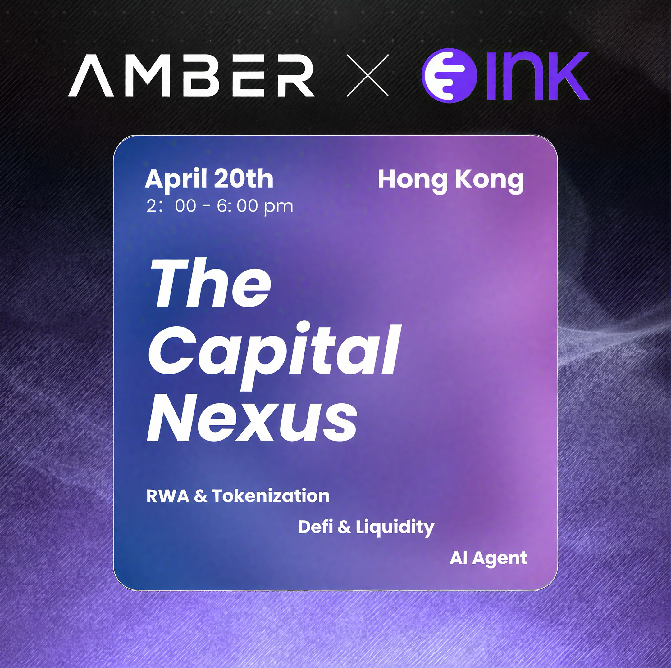 The Capital Nexus | Amber Group X Ink