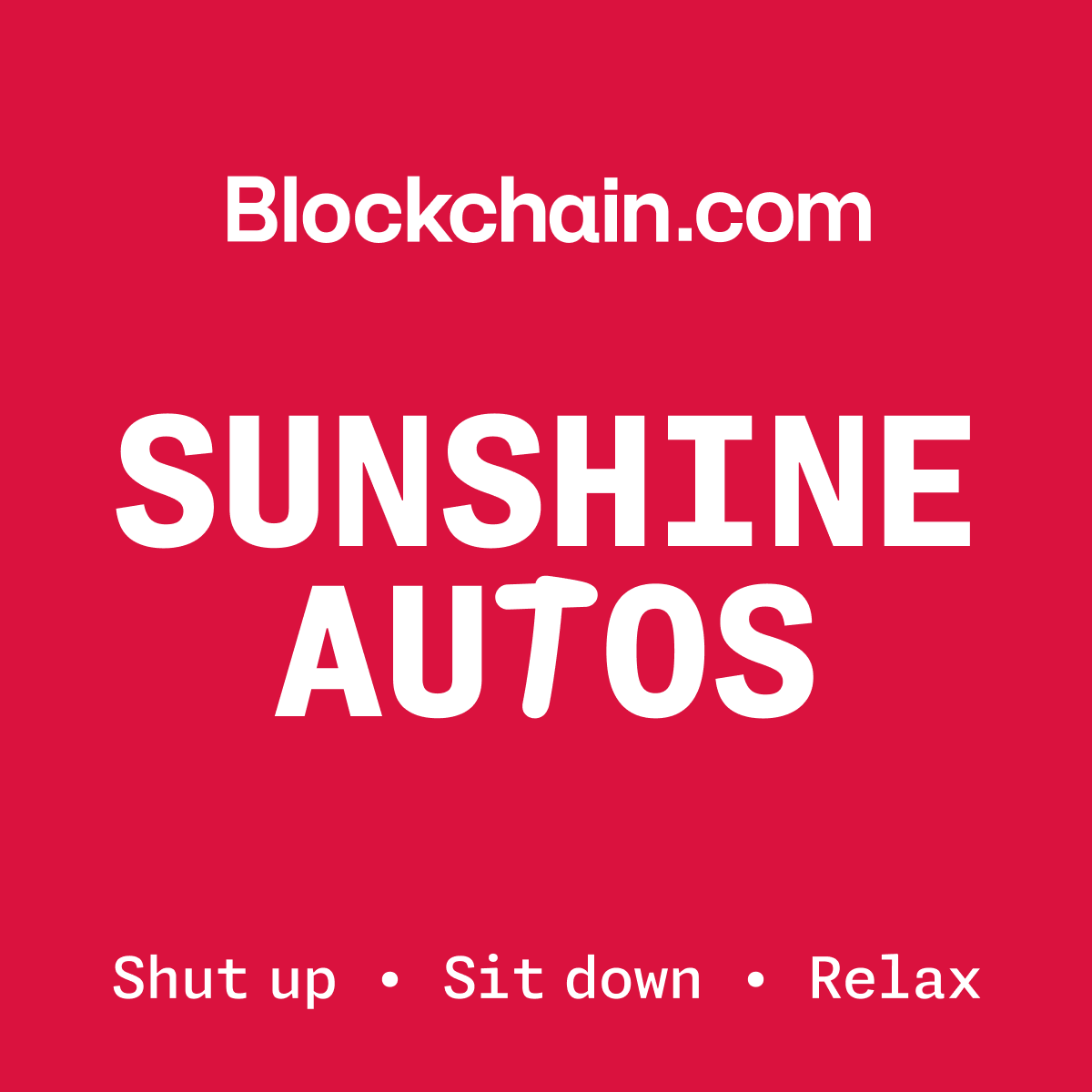 Blockchain.com: Sunshine Autos