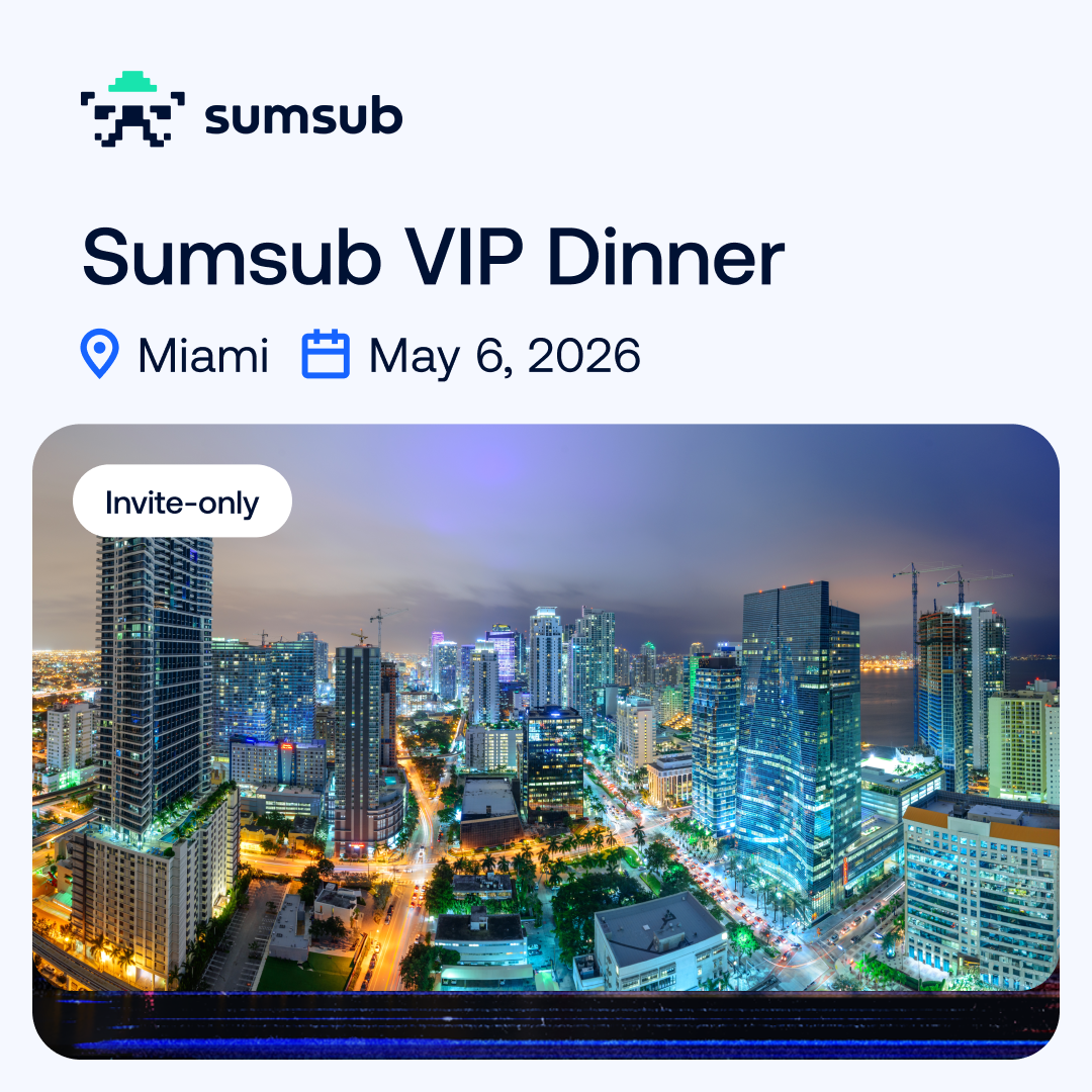Sumsub VIP Dinner