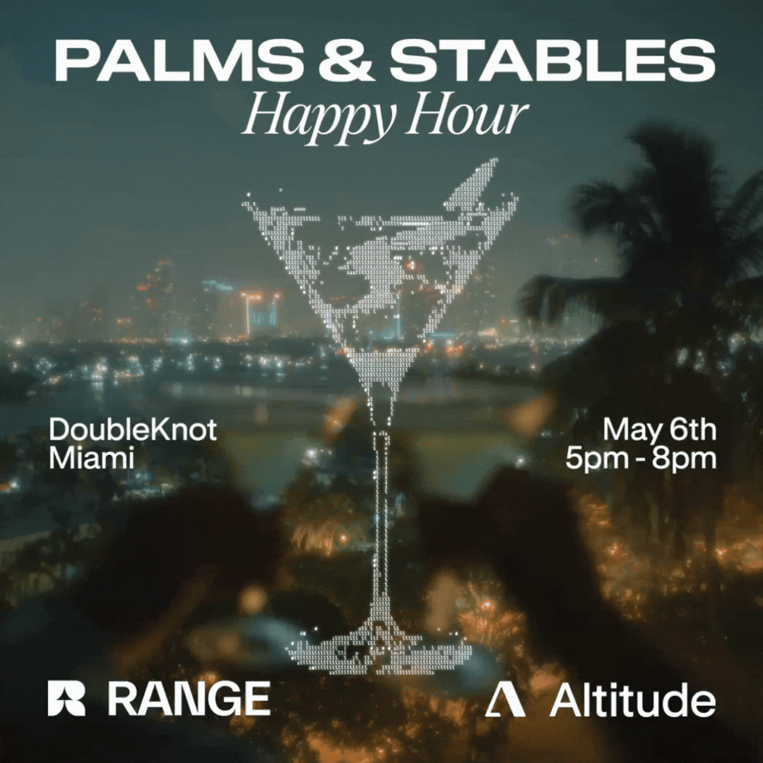 Palms & Stables Happy Hour presented by Altitude and Range