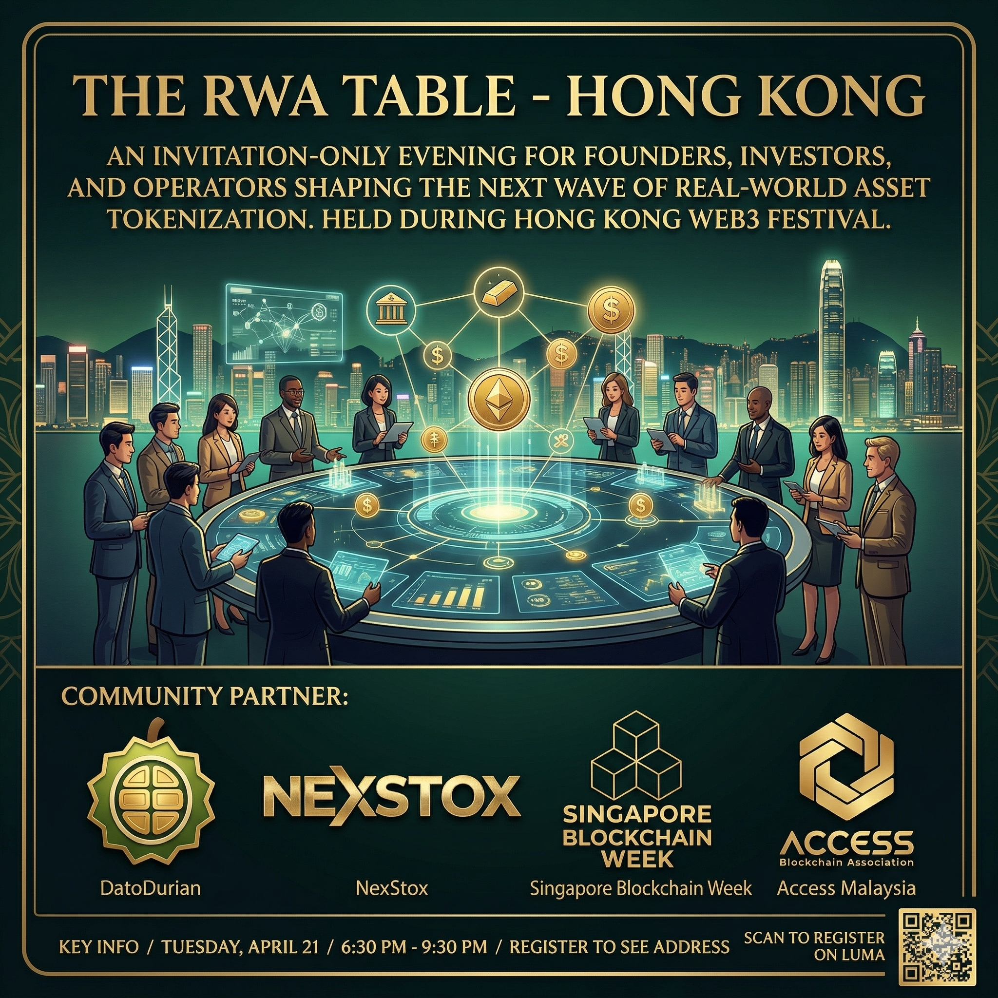 RWA精英圆桌・香港 | The RWA Table - Hong Kong