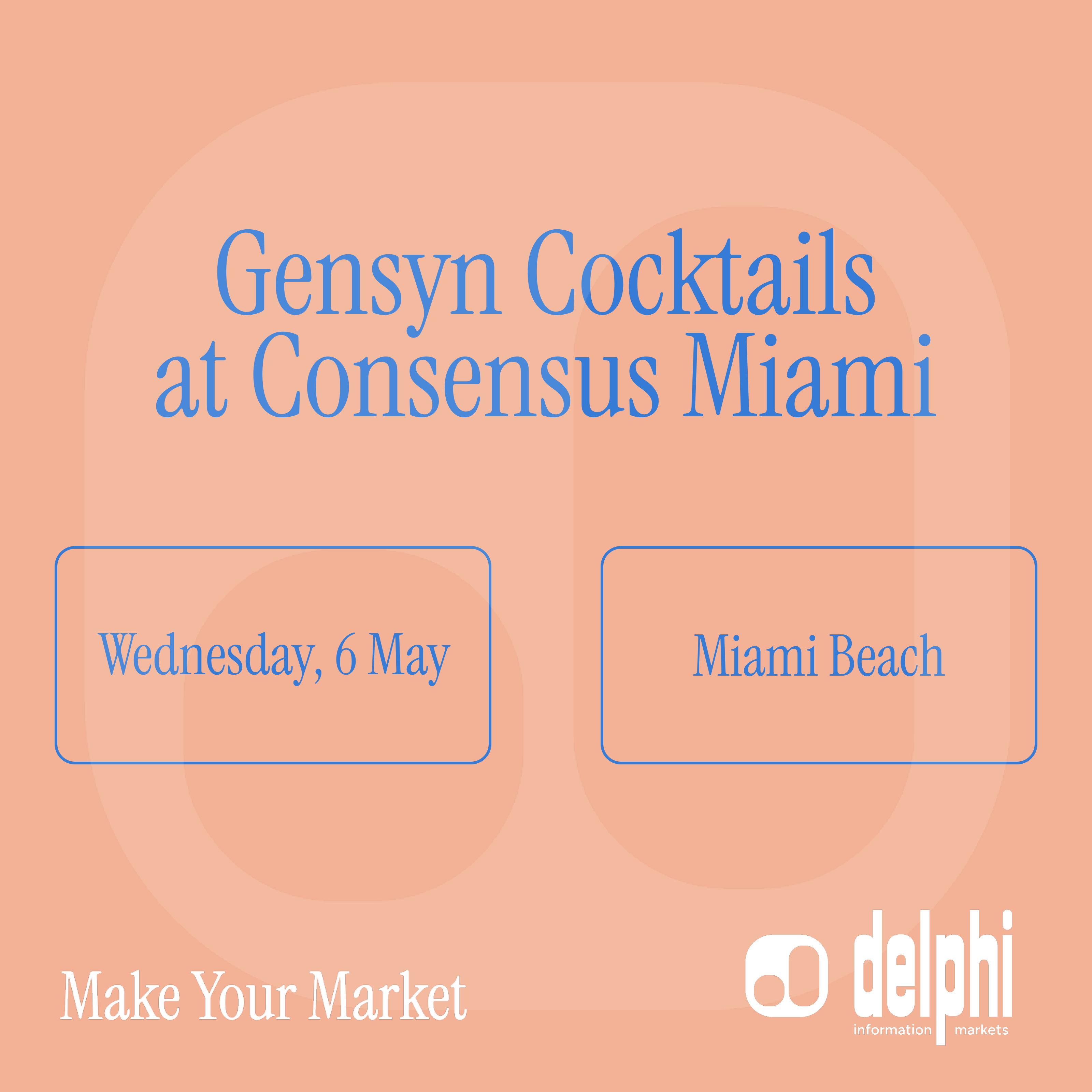 Exclusive Delphi Cocktails | Hosted by Gensyn