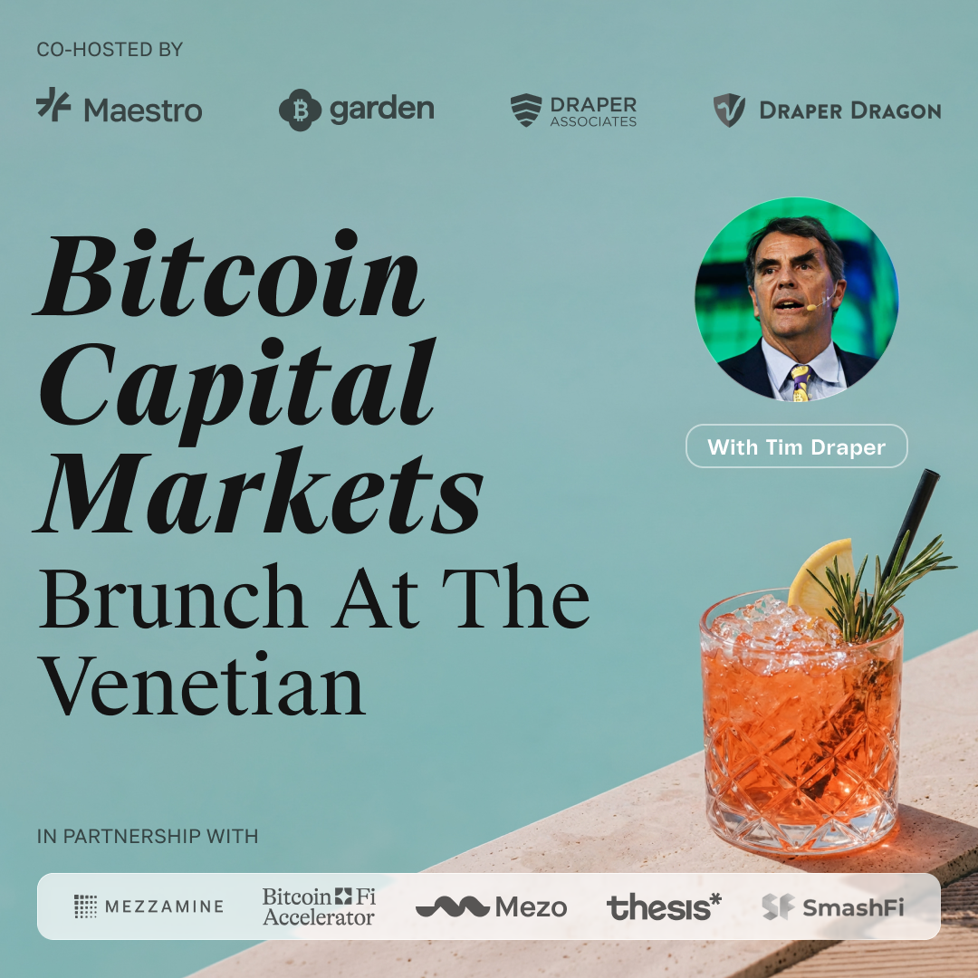Bitcoin Capital Markets: Brunch at The Venetian