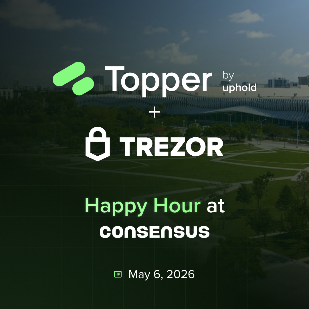 Topper + Trezor | Consensus Happy Hour